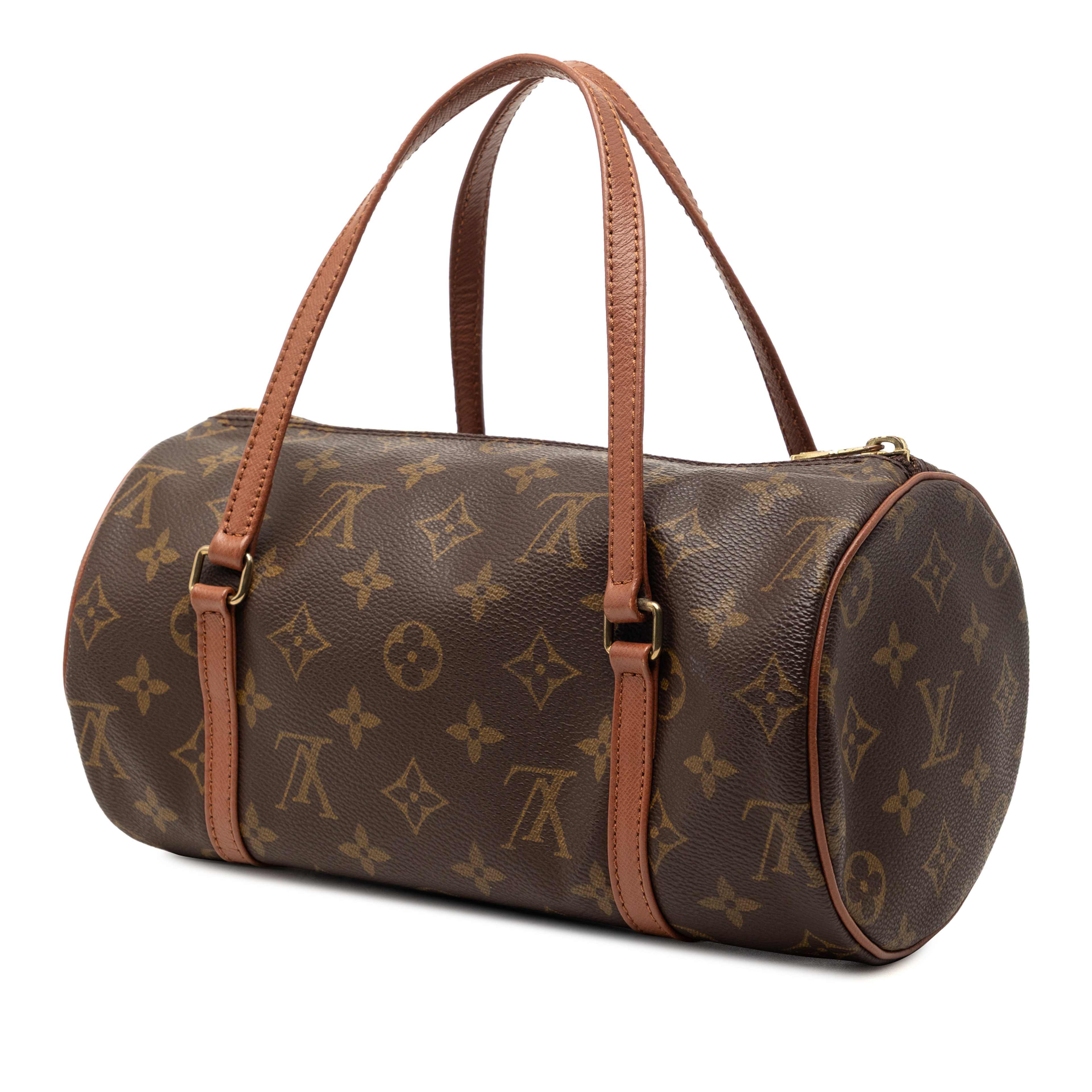 Louis Vuitton Monogram Papillon 26, från Luxclusif, i färgen brun. Klicka för att öppna bilden i stort format