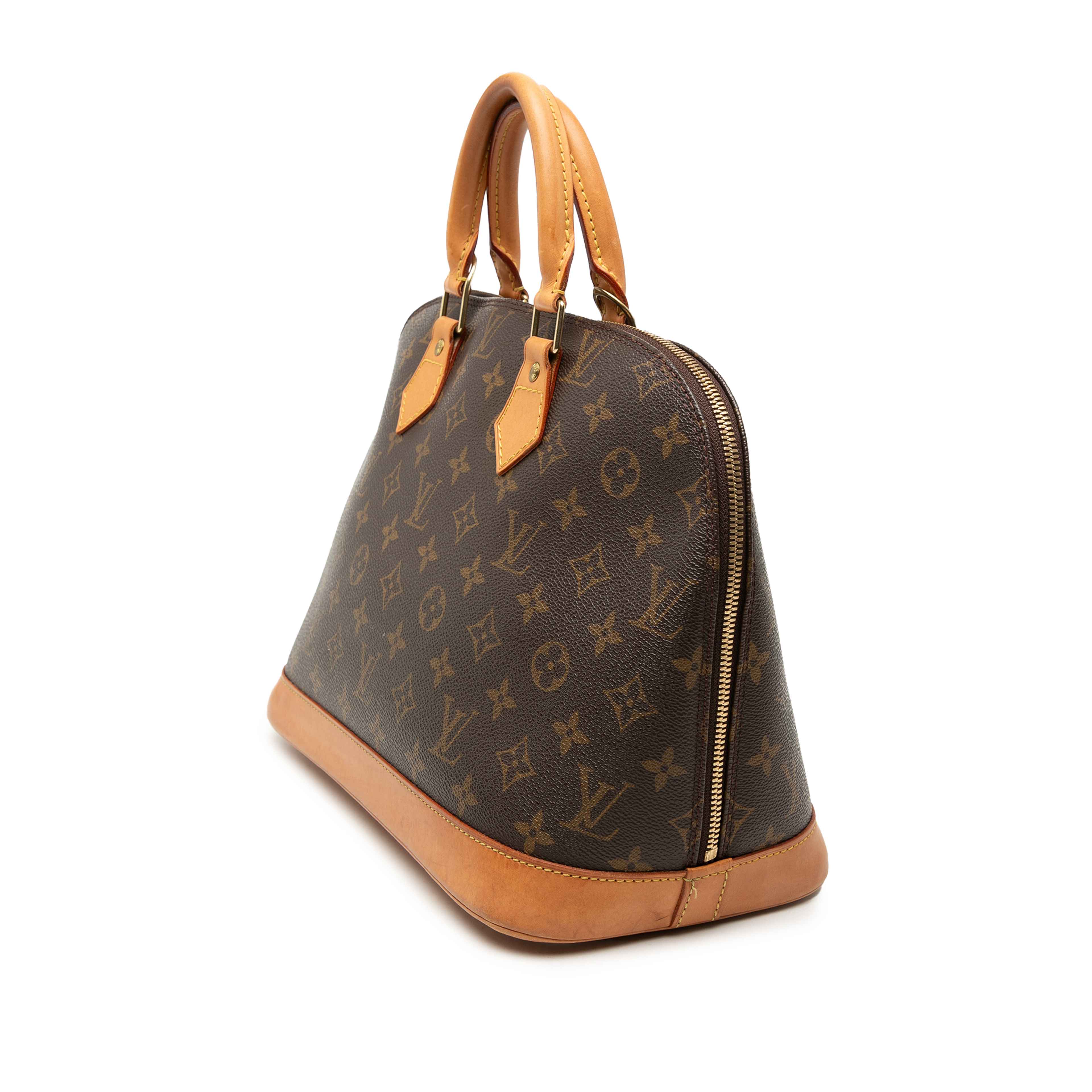 Louis Vuitton Monogram Alma Pm, från Luxclusif, i färgen brown. Klicka för att öppna bilden i stort format