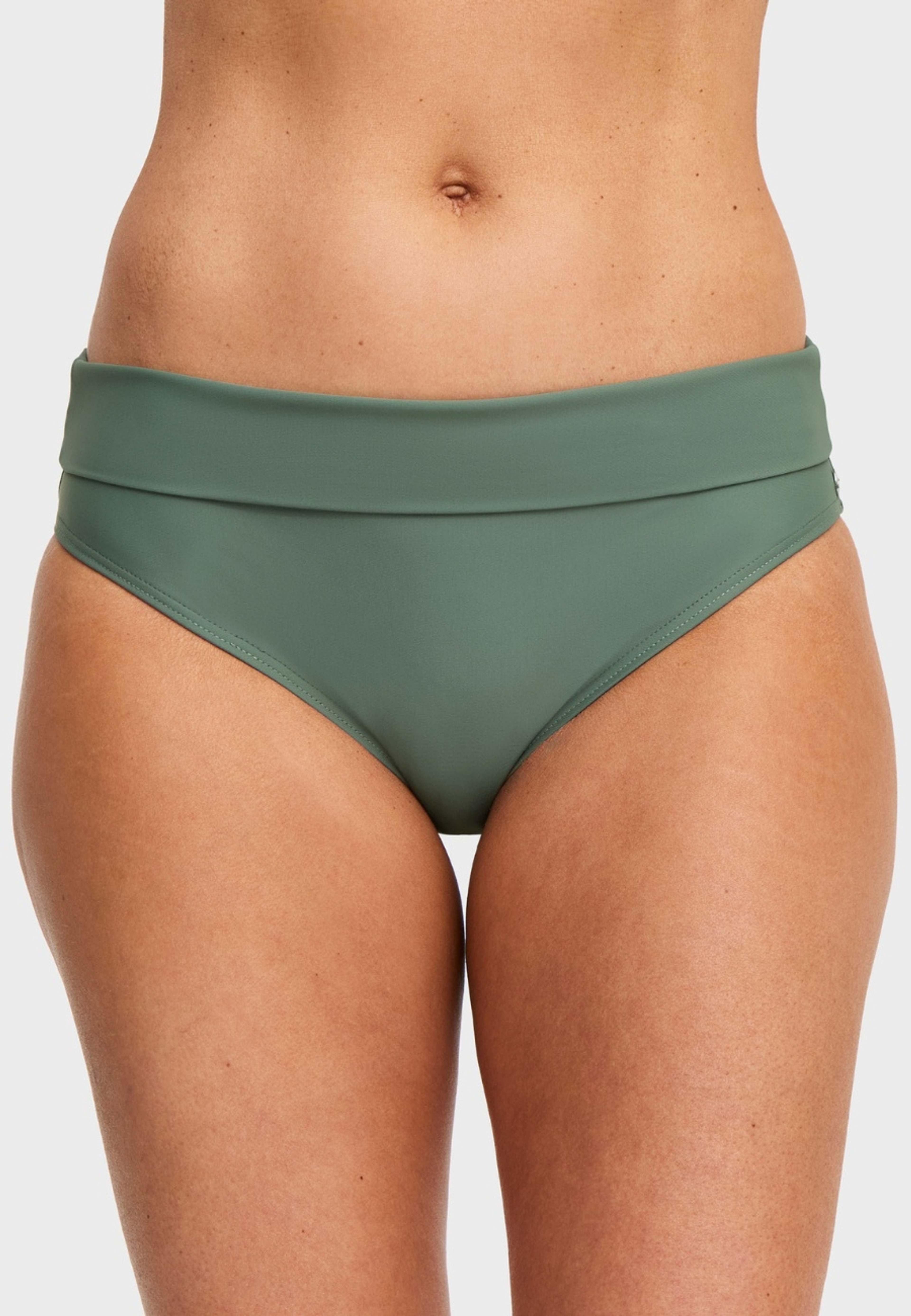 Sicily Excellent Vikbar Bikinitrosa, från Swegmark, i färgen olive green. Klicka för att öppna bilden i stort format