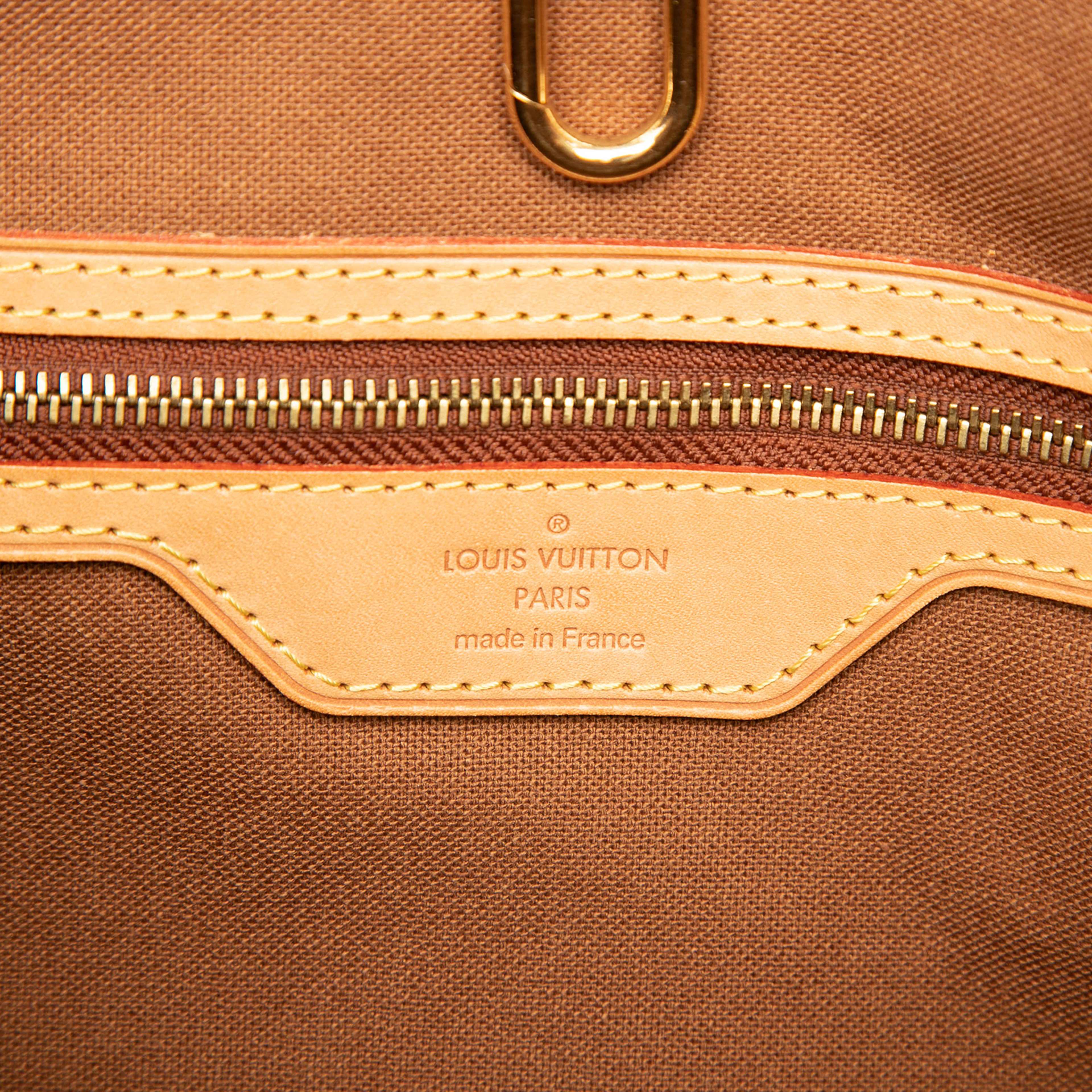 Louis Vuitton Monogram Batignolles Horizontal, från Luxclusif, i färgen brown. Klicka för att öppna bilden i stort format