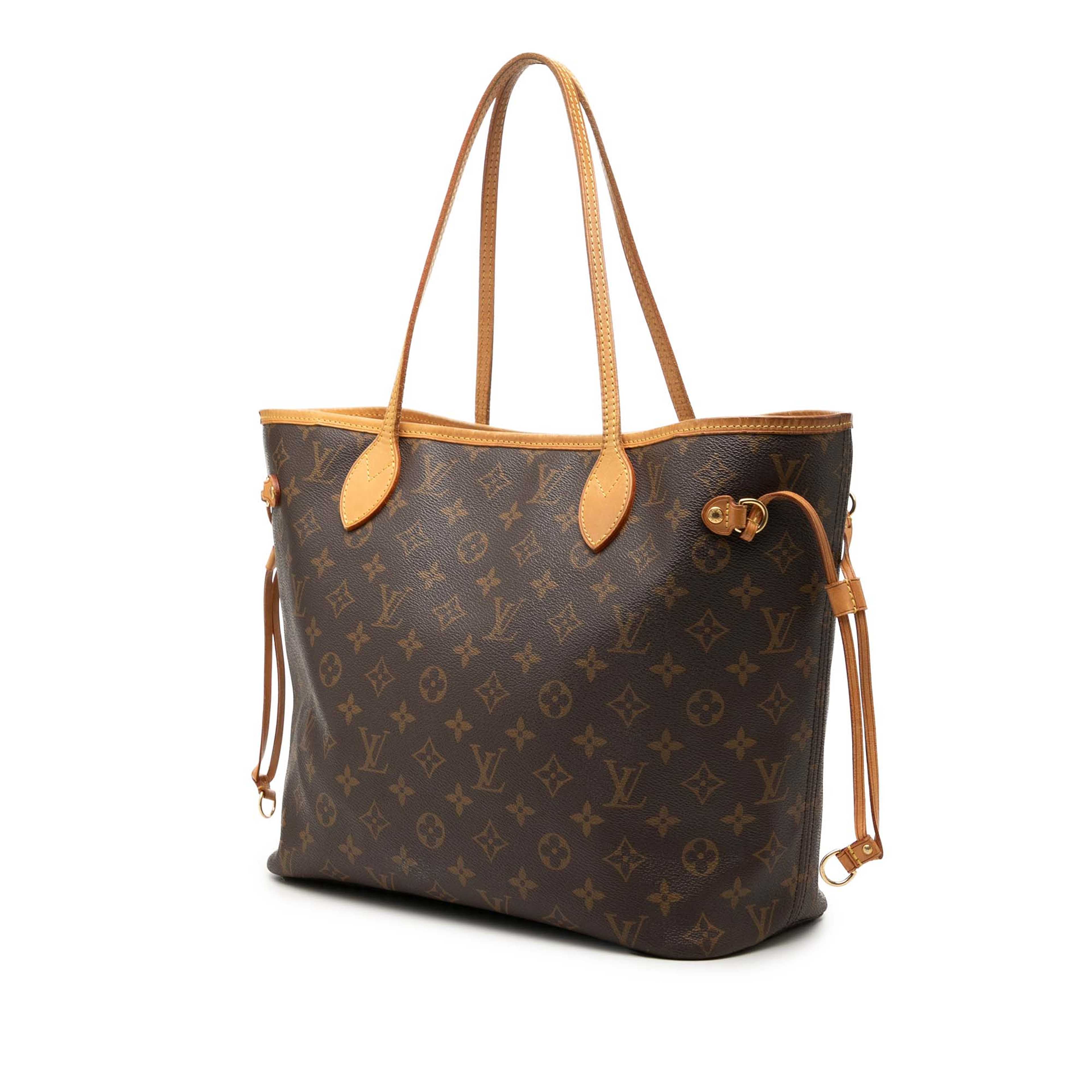 Louis Vuitton Monogram Neverfull Mm, från Luxclusif, i färgen brun. Klicka för att öppna bilden i stort format