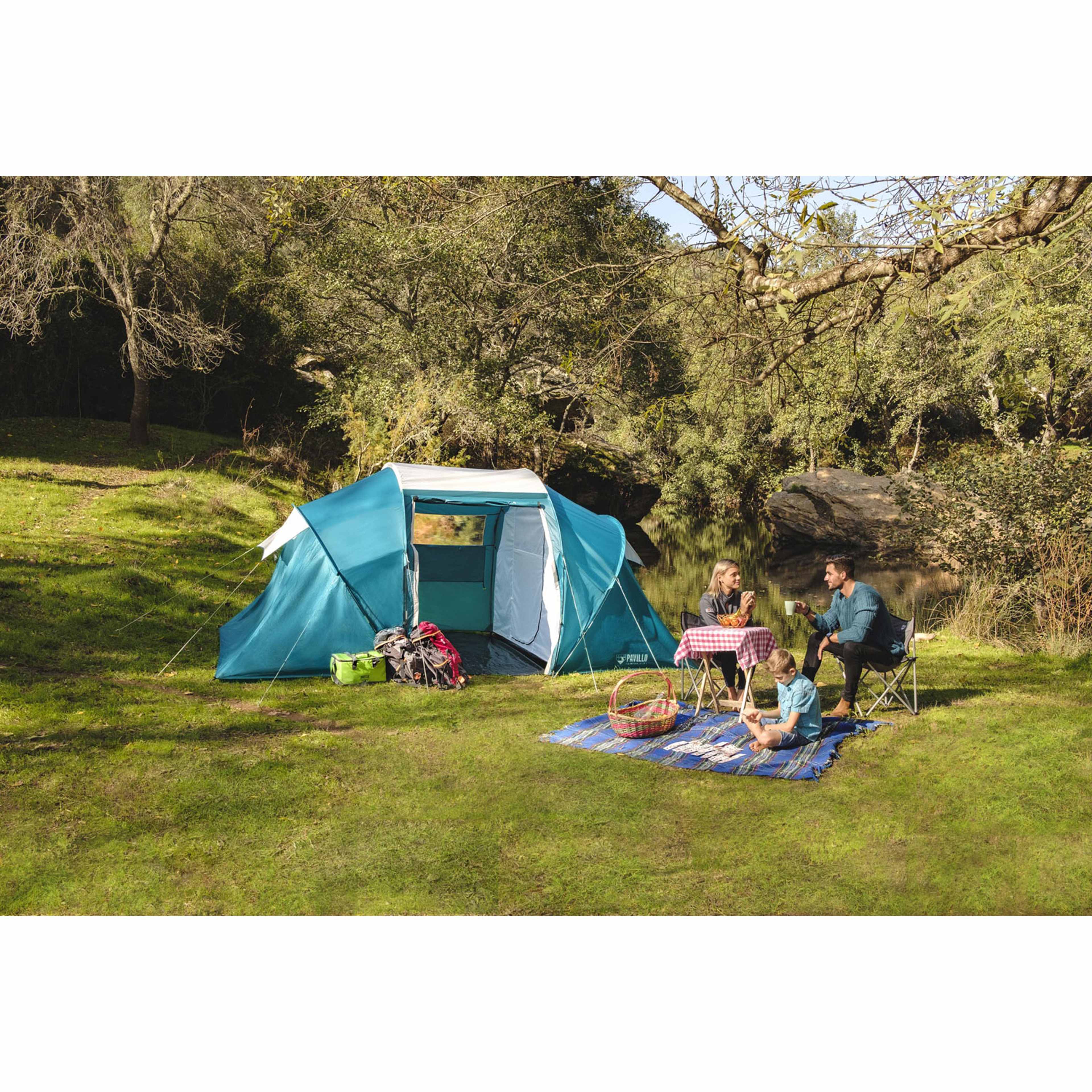 Pavillo Family Ground Tält 4man 4.60m X 2.30m