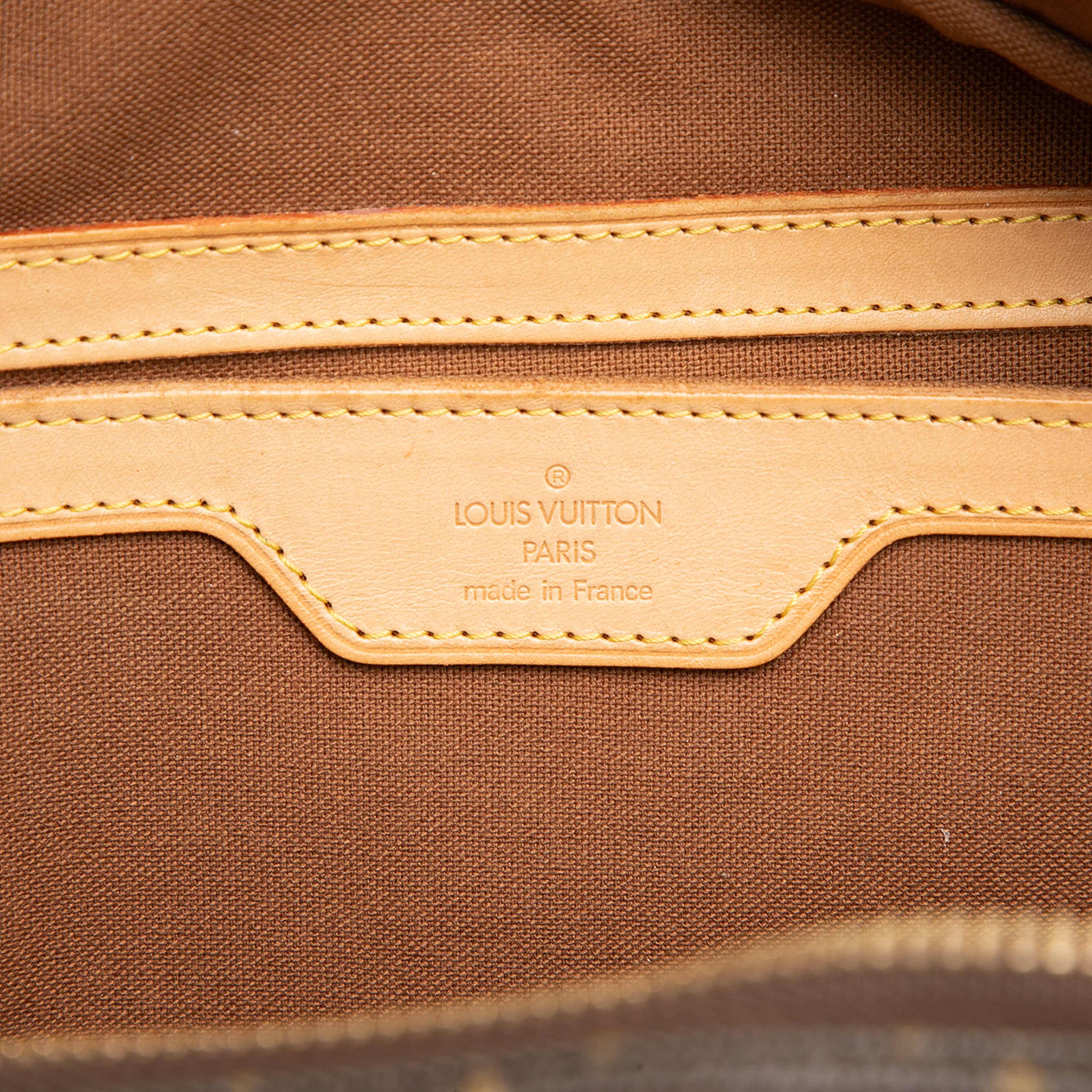 Louis Vuitton Monogram Carryall, från Luxclusif, i färgen brown. Klicka för att öppna bilden i stort format