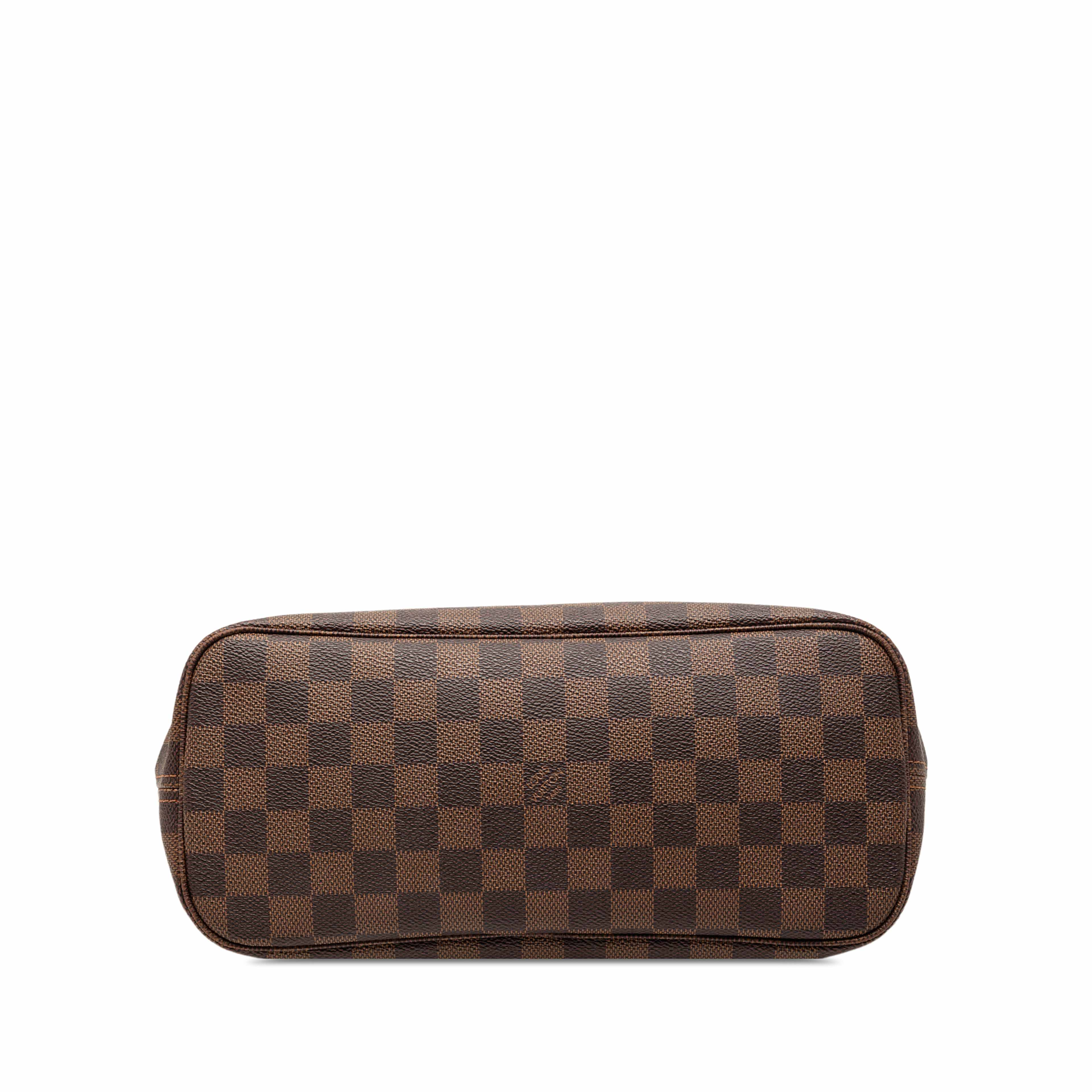 Louis Vuitton Damier Ebene Neverfull Pm, från Luxclusif, i färgen brown. Klicka för att öppna bilden i stort format