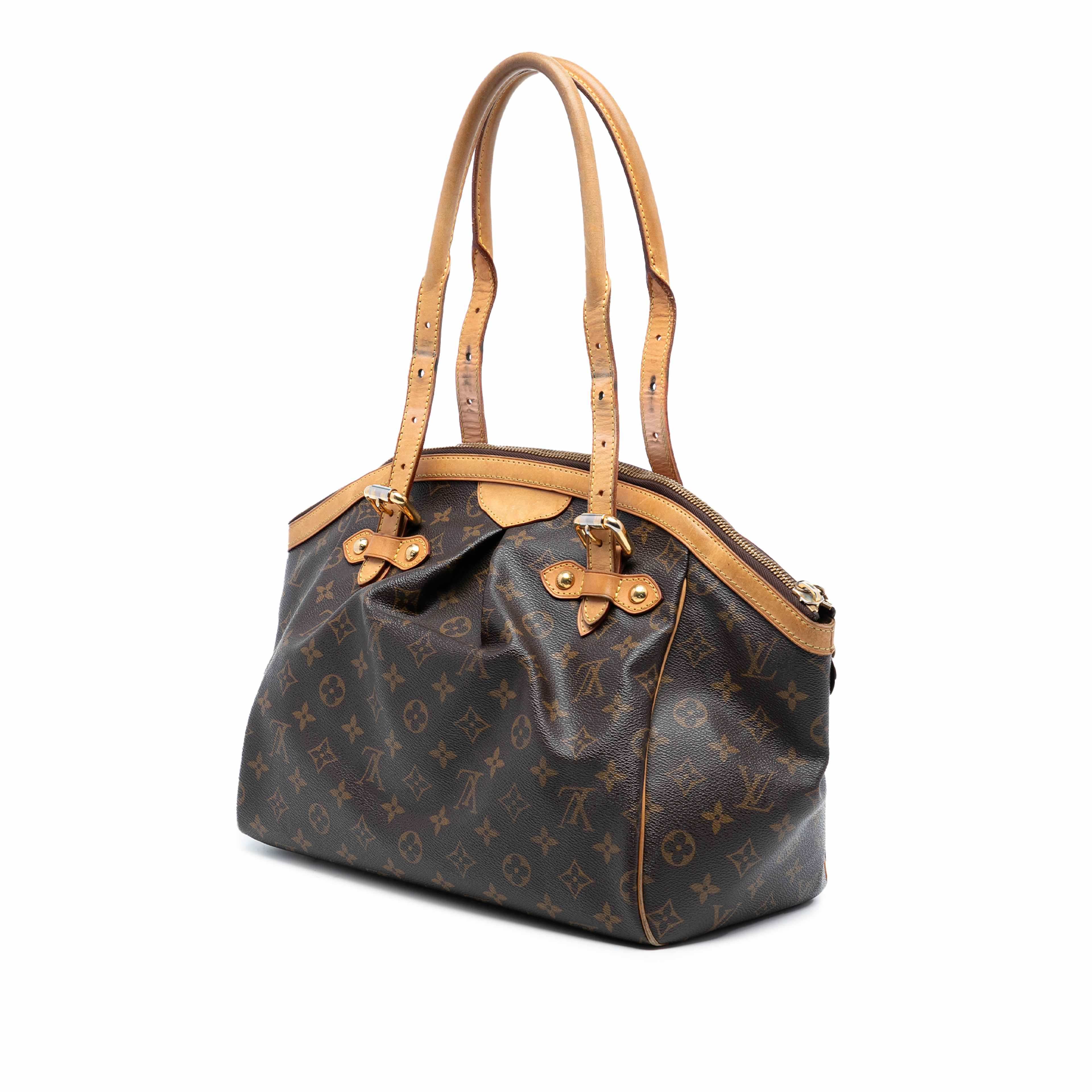 Louis Vuitton Monogram Tivoli Gm, från Luxclusif, i färgen brown. Klicka för att öppna bilden i stort format