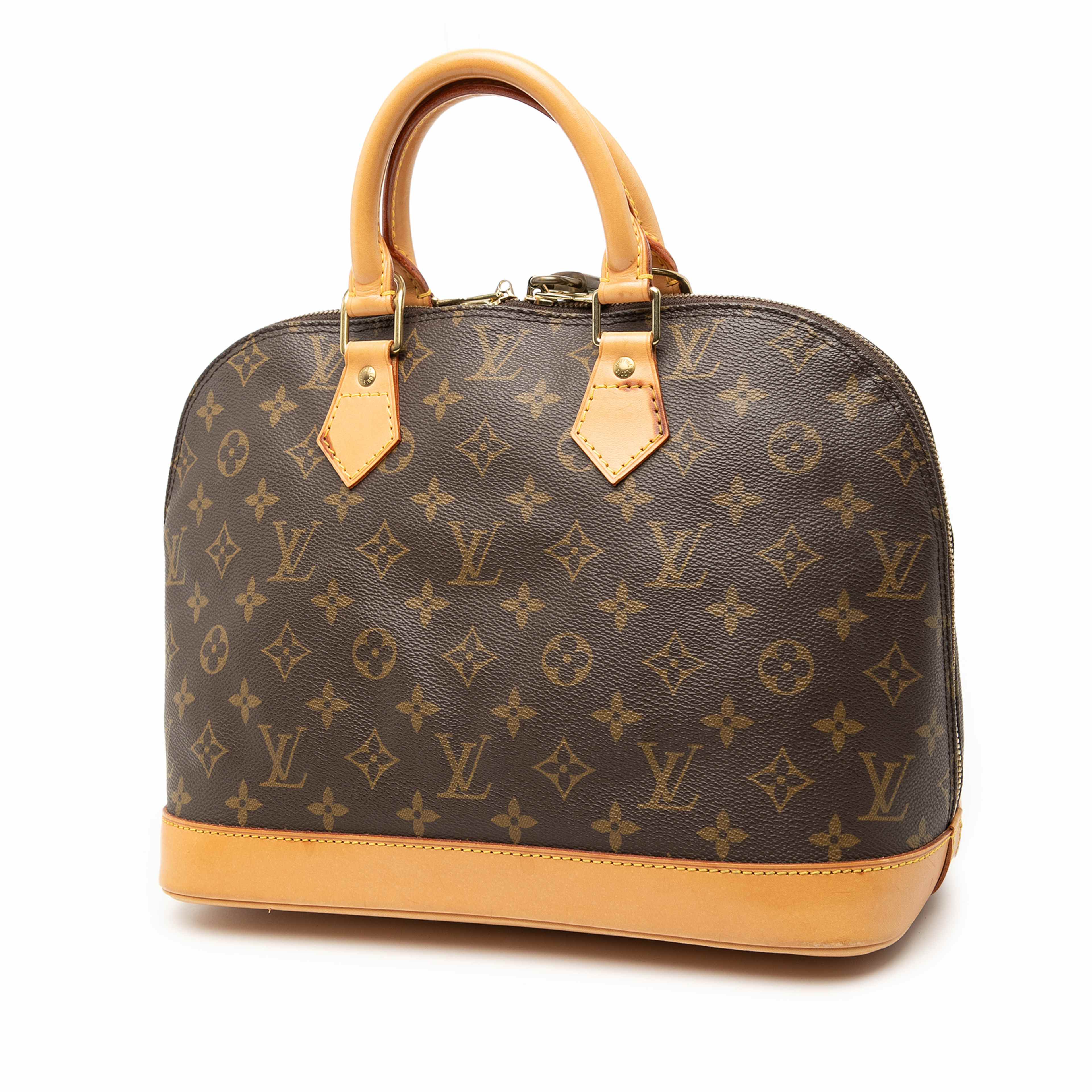 Louis Vuitton Monogram Alma Pm, från Luxclusif, i färgen brown. Klicka för att öppna bilden i stort format