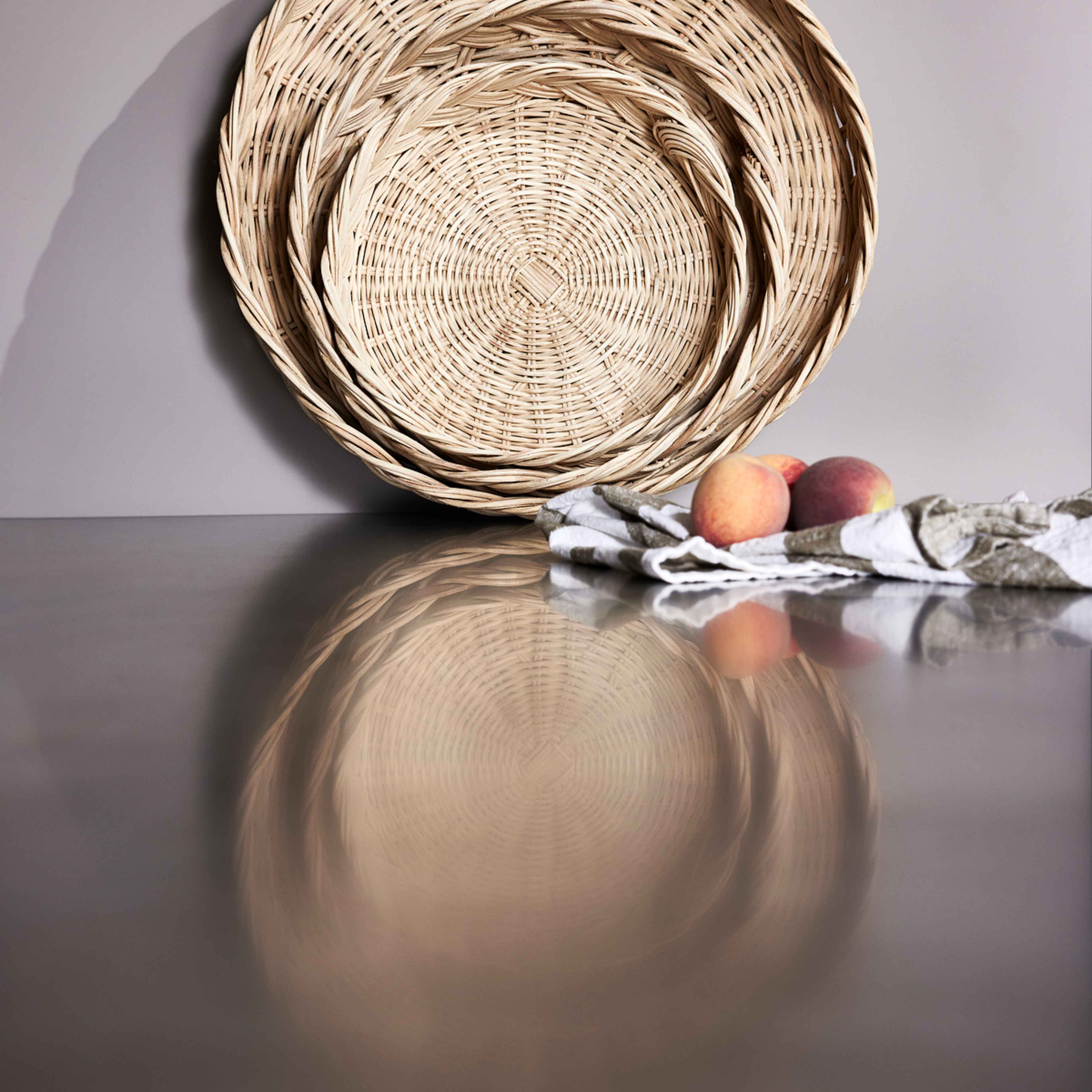 Maru Bread Basket, från OYOY Living, i färgen nature. Klicka för att öppna bilden i stort format