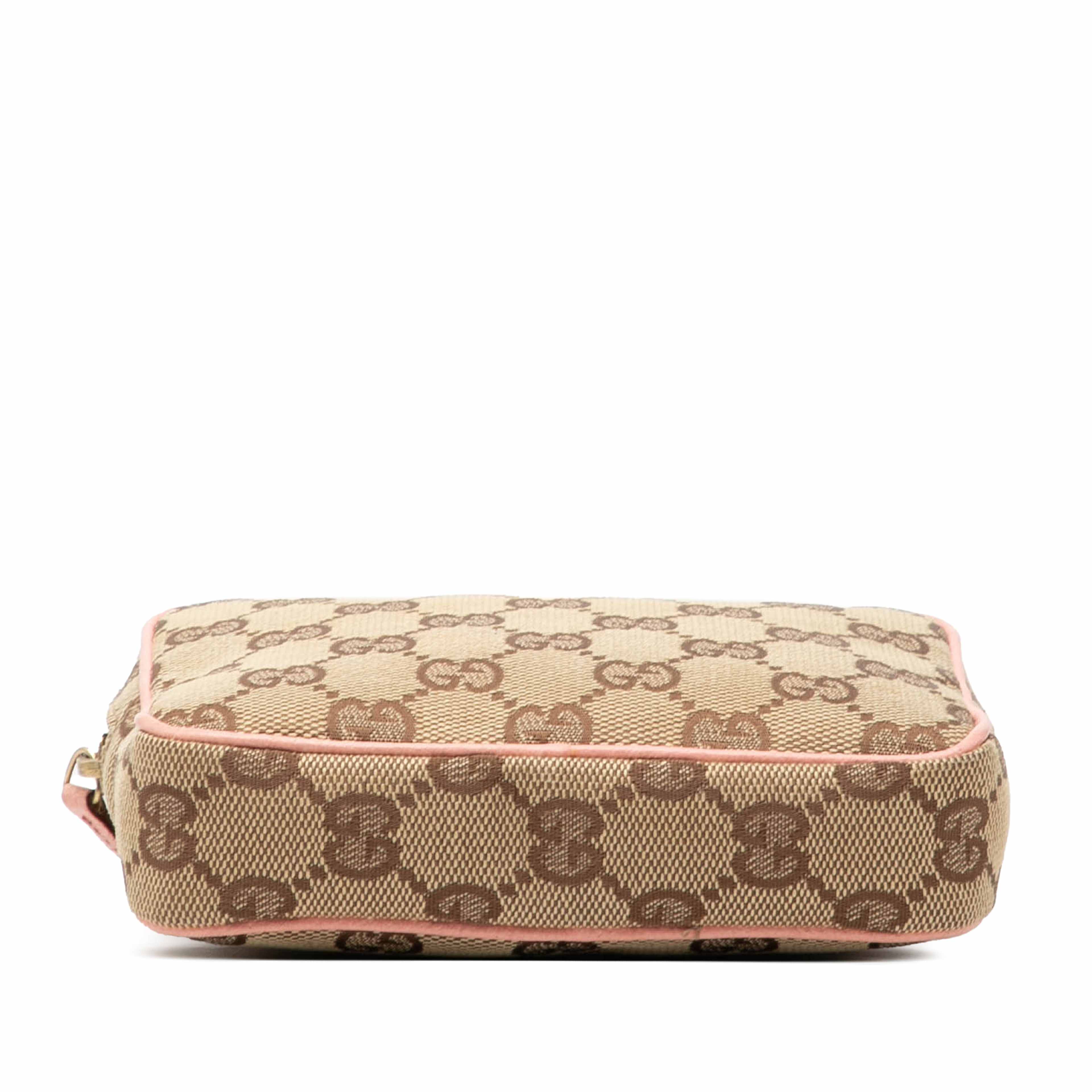 Gucci Gg Canvas Crossbody, från Luxclusif, i färgen beige. Klicka för att öppna bilden i stort format