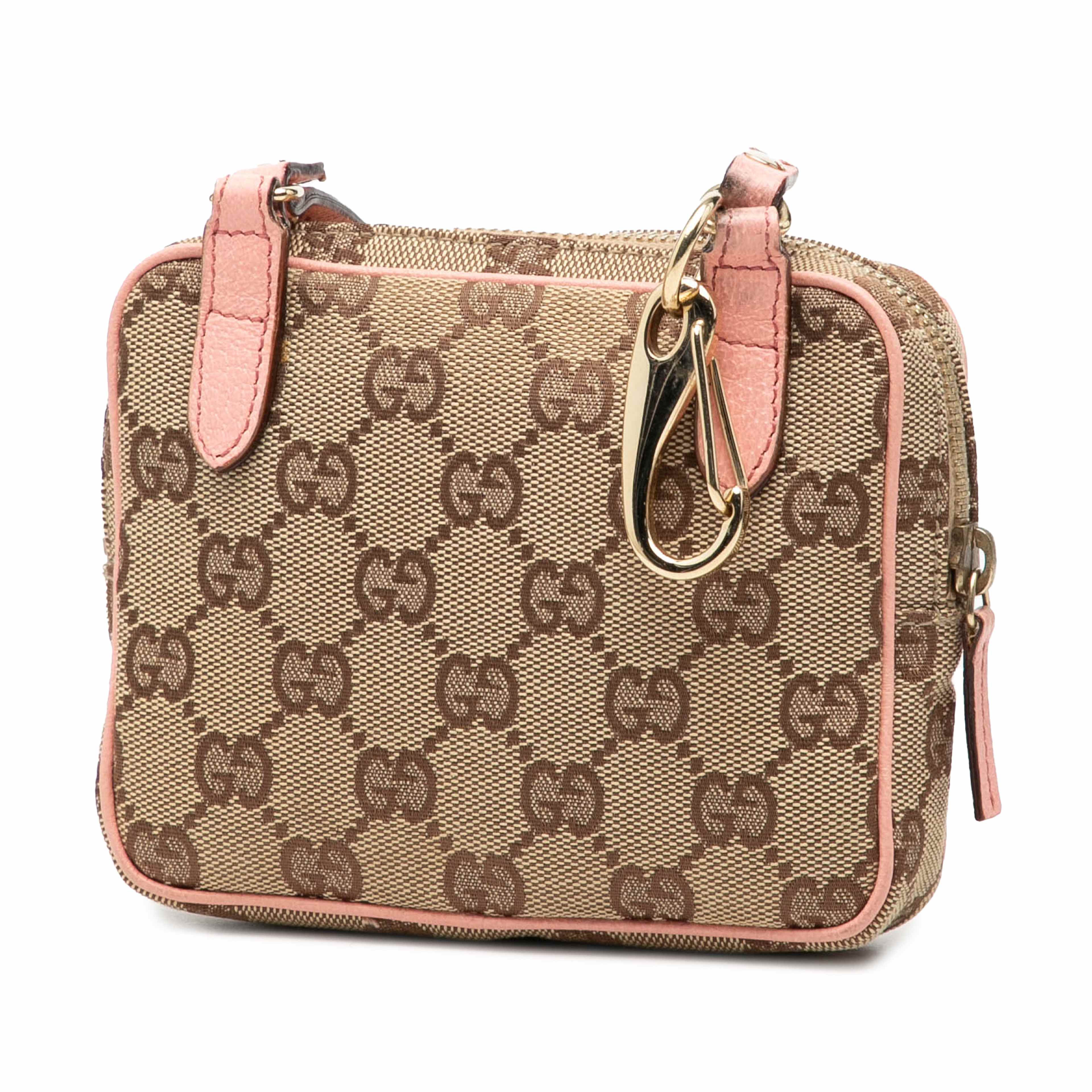 Gucci Gg Canvas Crossbody, från Luxclusif, i färgen beige. Klicka för att öppna bilden i stort format