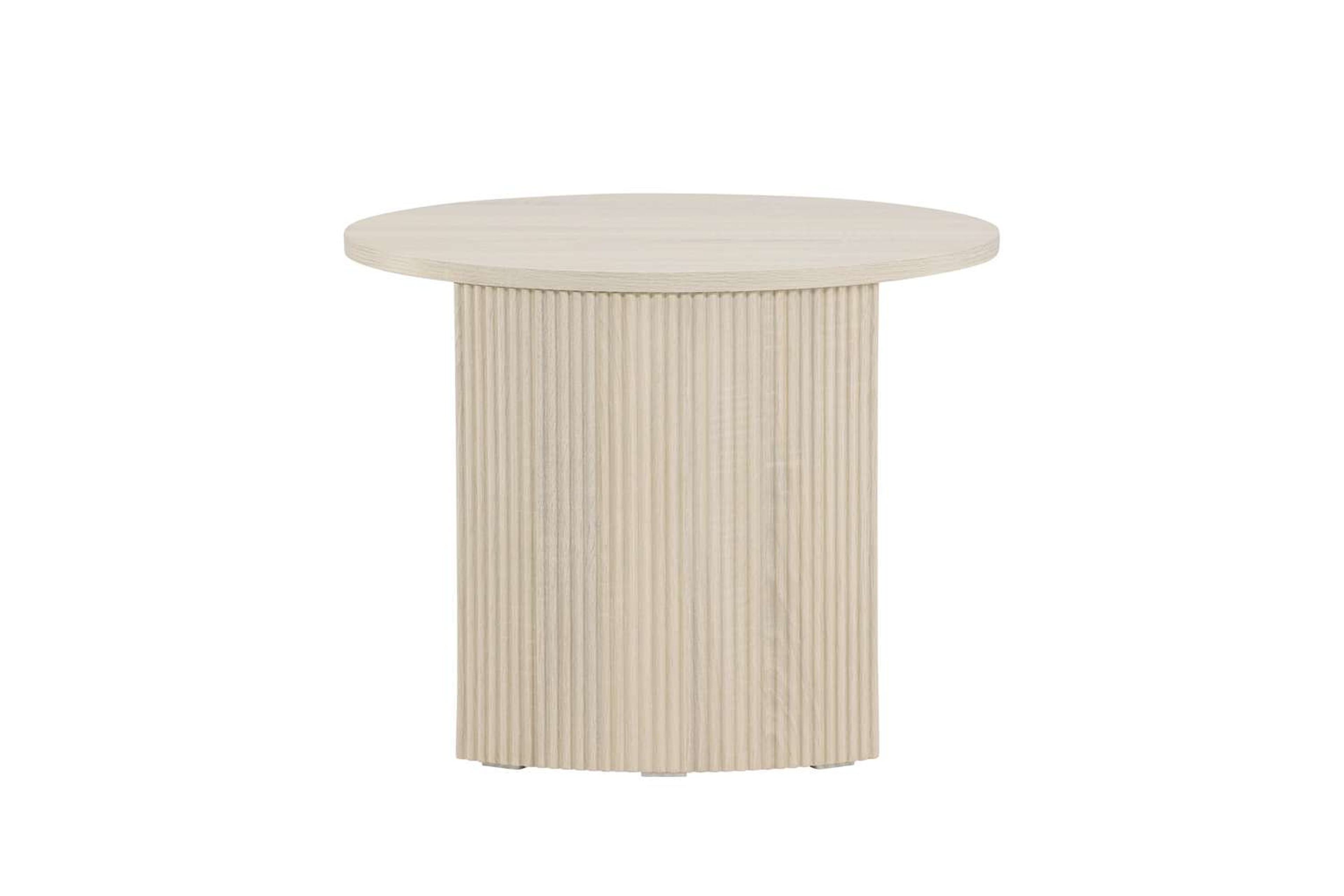 Bristol Soffbord, från Venture Home, i färgen whitewash. Klicka för att öppna bilden i stort format