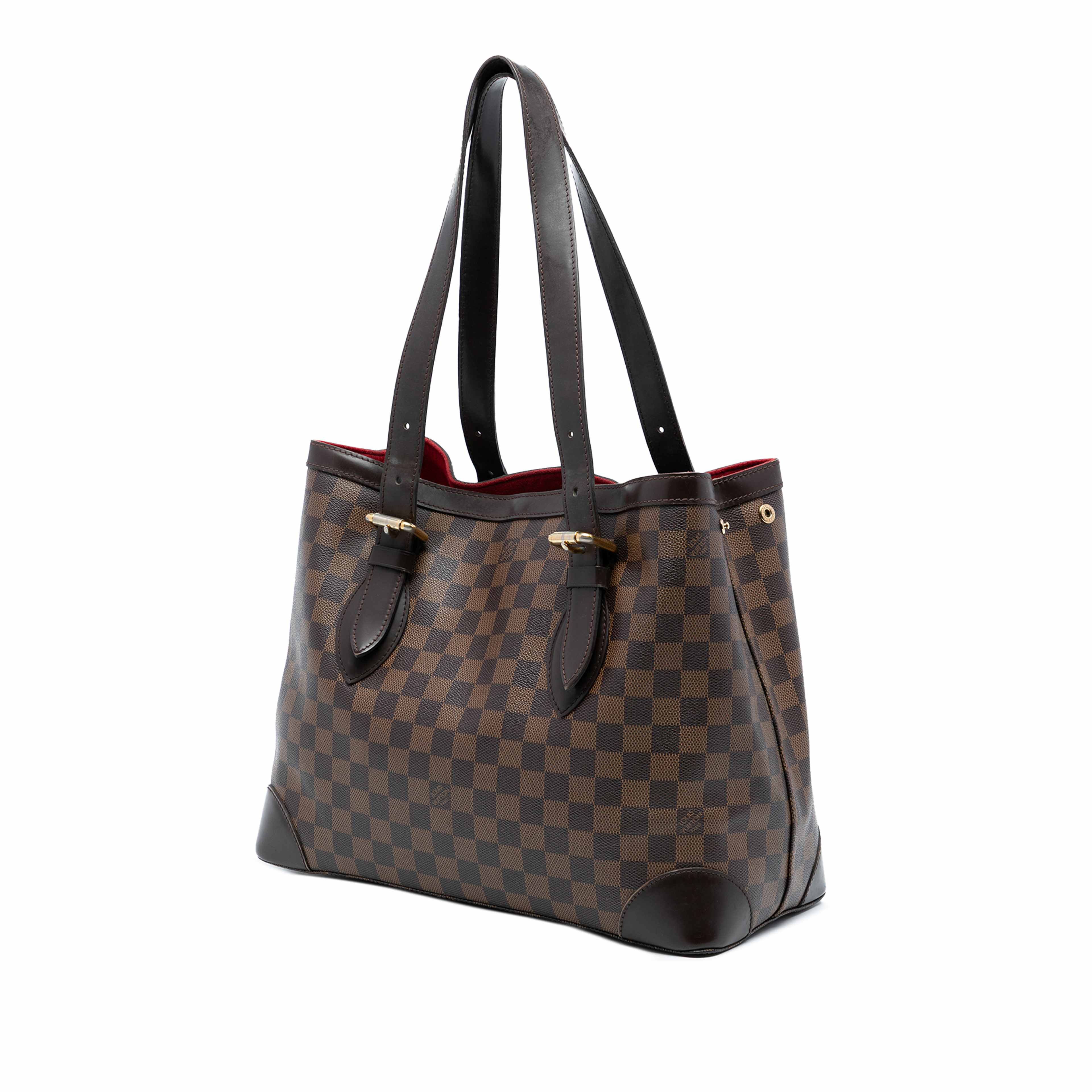 Louis Vuitton Damier Ebene Hampstead Mm, från Luxclusif, i färgen brown. Klicka för att öppna bilden i stort format