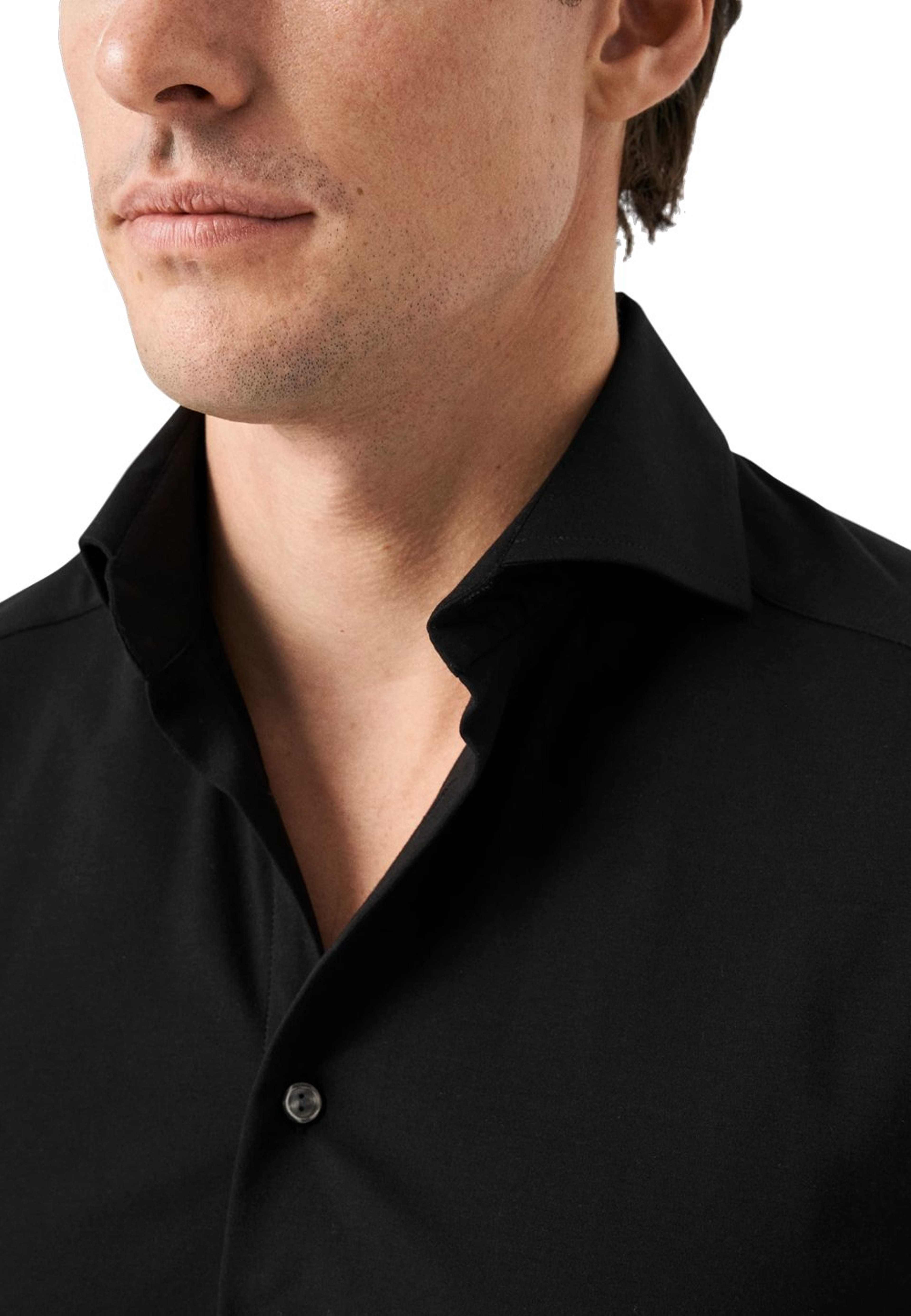 Bomullsskjorta Med Fyrvägsstretch Slim Fit