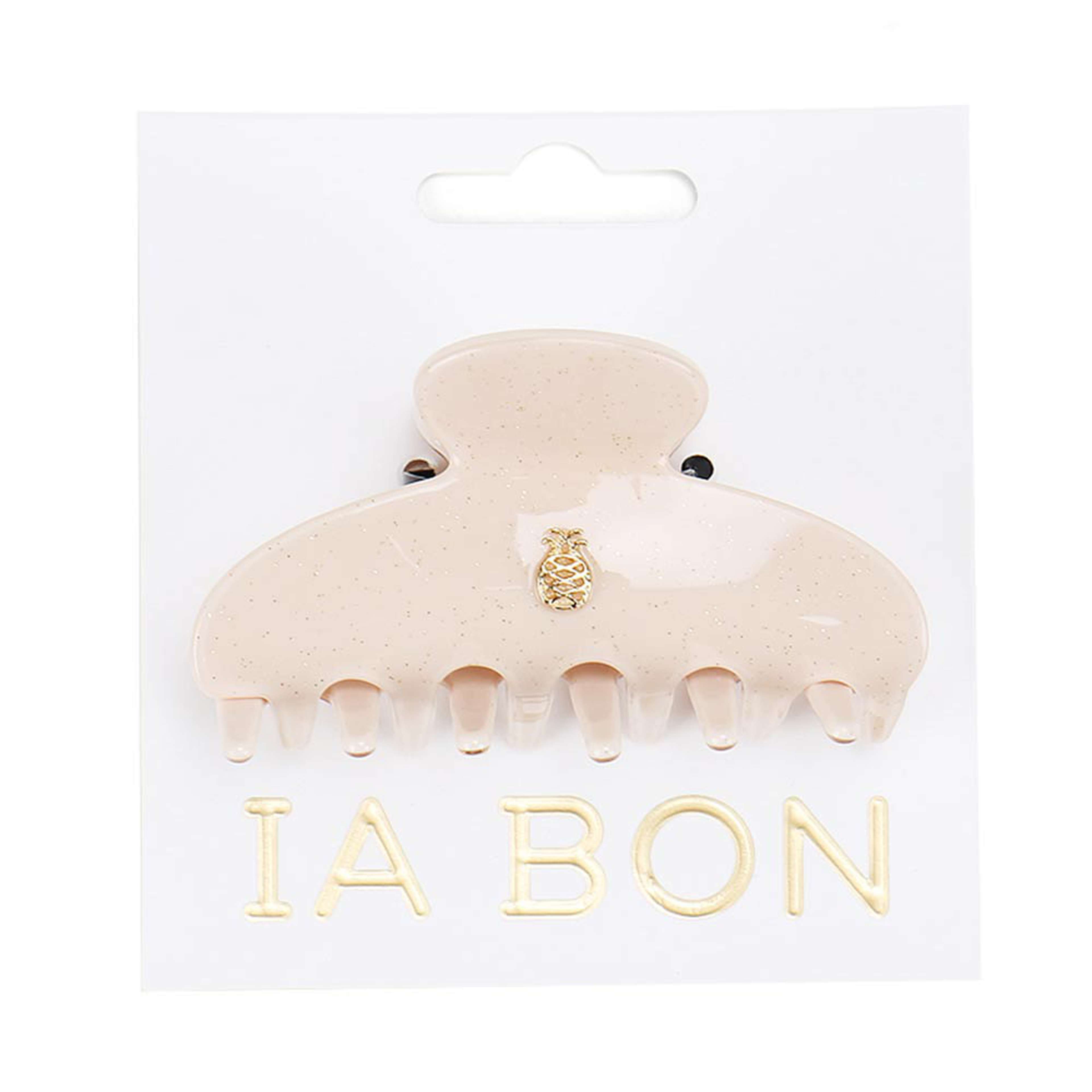 Hair Claw - Sparkling Nude Pink