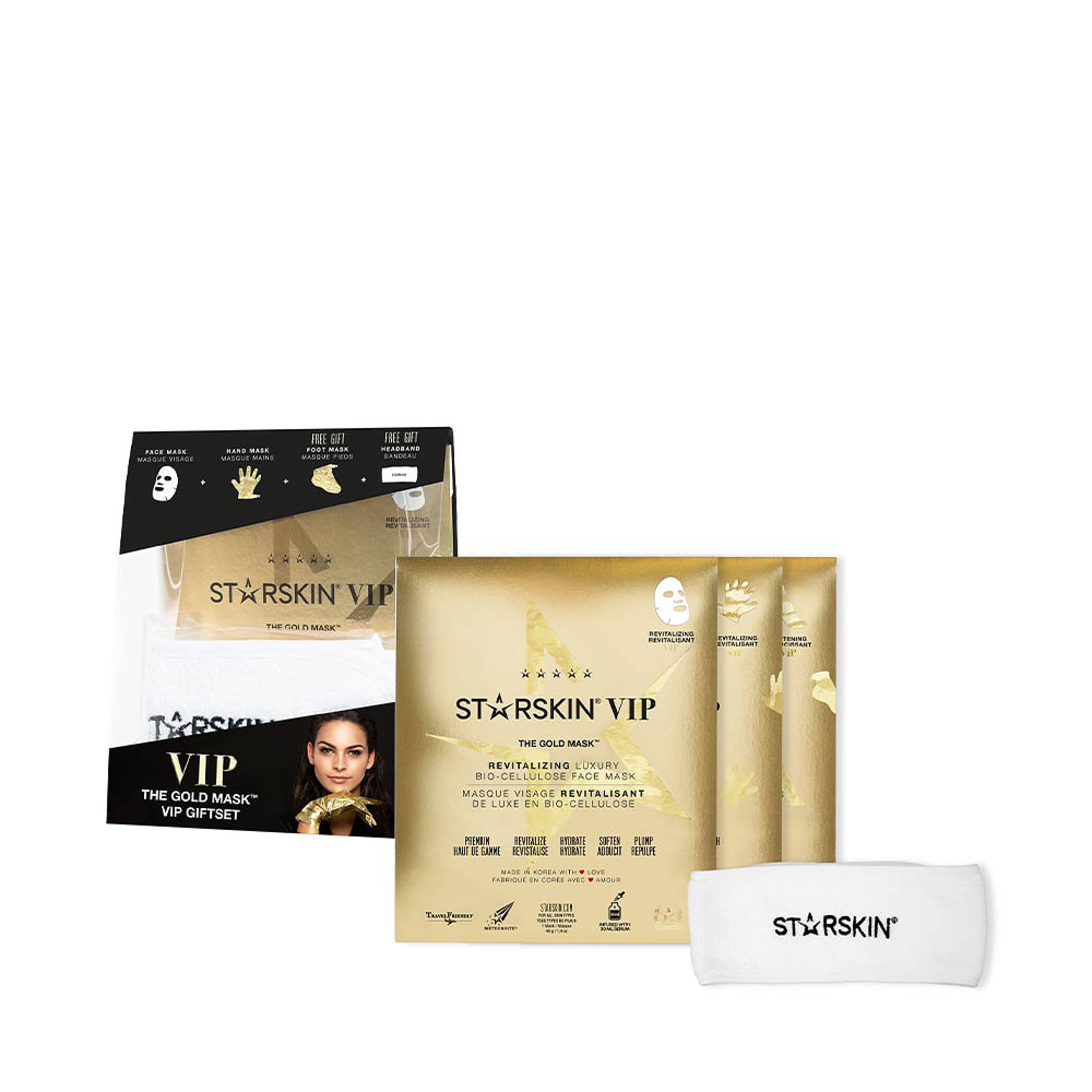 VIP The Gold Mask™ Gåvoset, från Starskin. Klicka för att öppna bilden i stort format