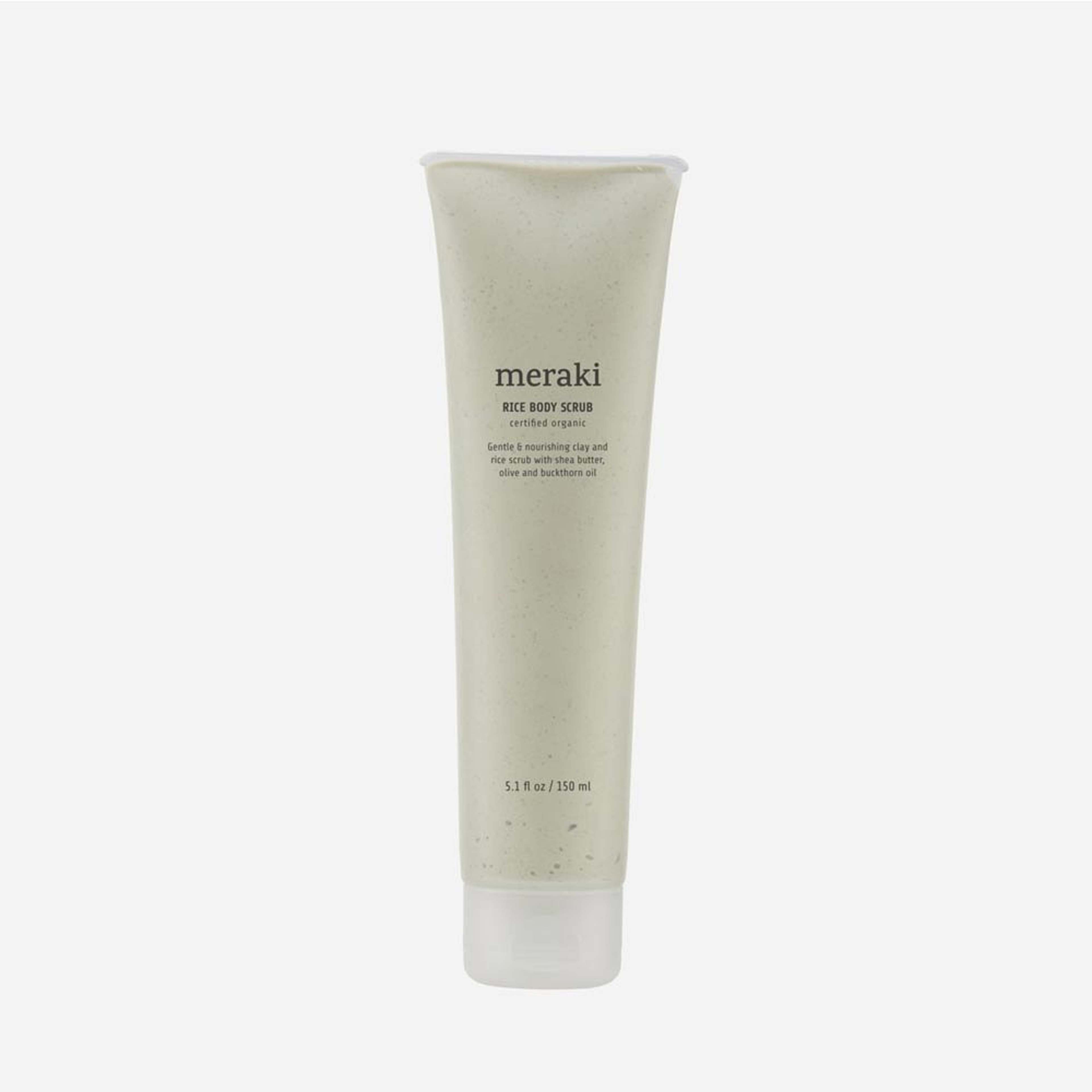 Rice Body Scrub, från Meraki. Klicka för att öppna bilden i stort format