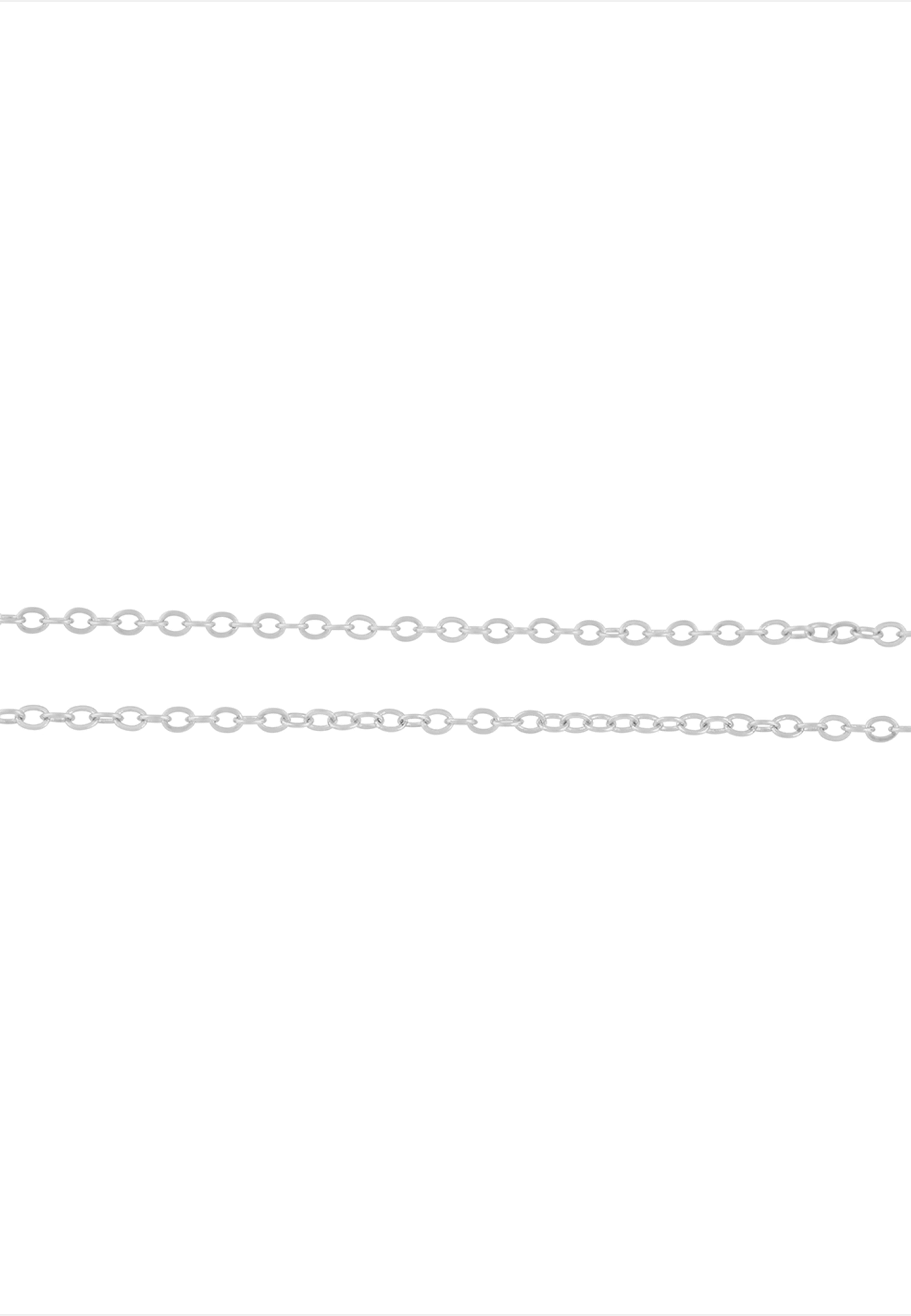 Ribbon Small Pendant Neck 42, från SNÖ of Sweden, i färgen s/clear. Klicka för att öppna bilden i stort format