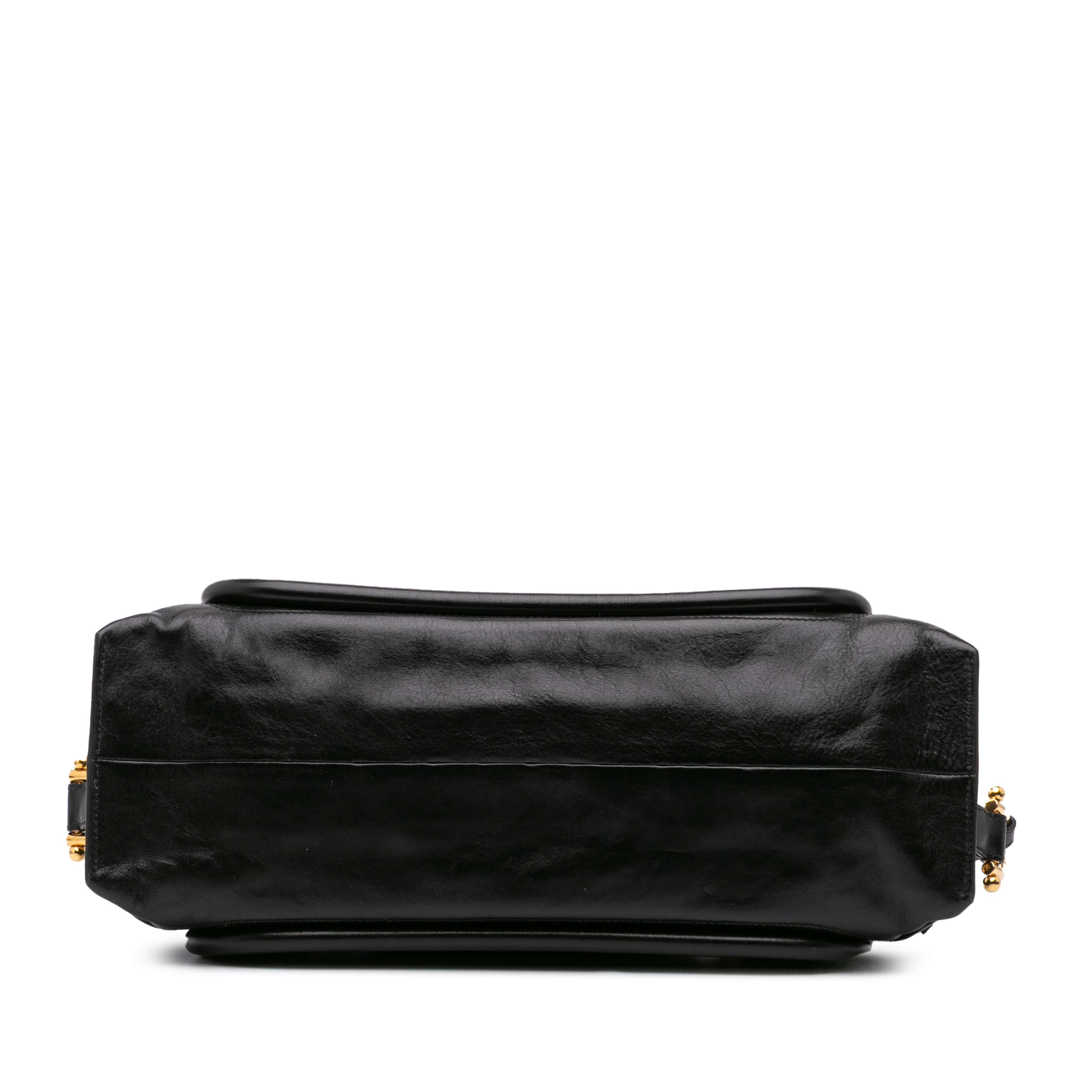 Chloé Shiny Calfskin Paraty 24 Satchel