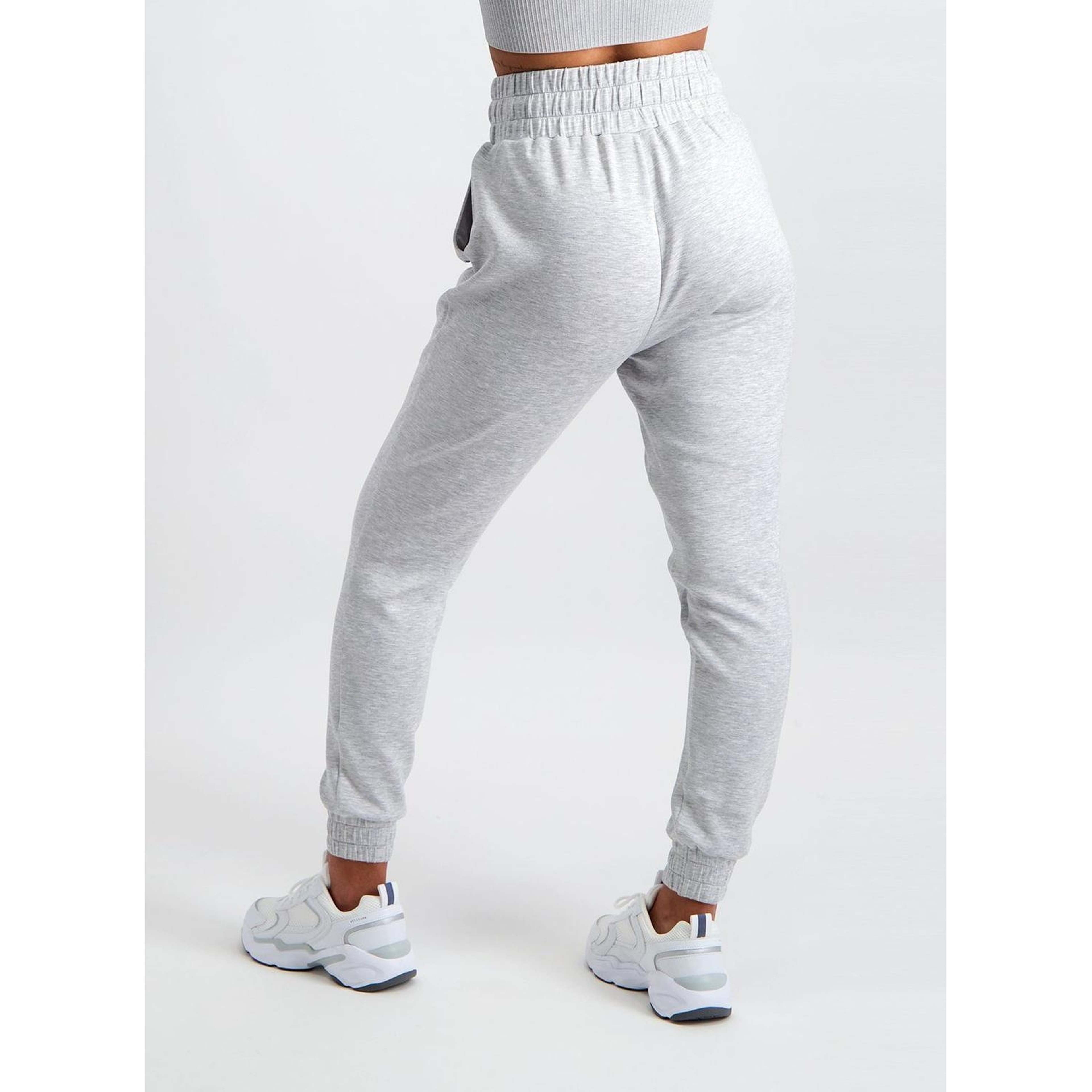 Light Grey Melange Comfy Modal Sweatpants