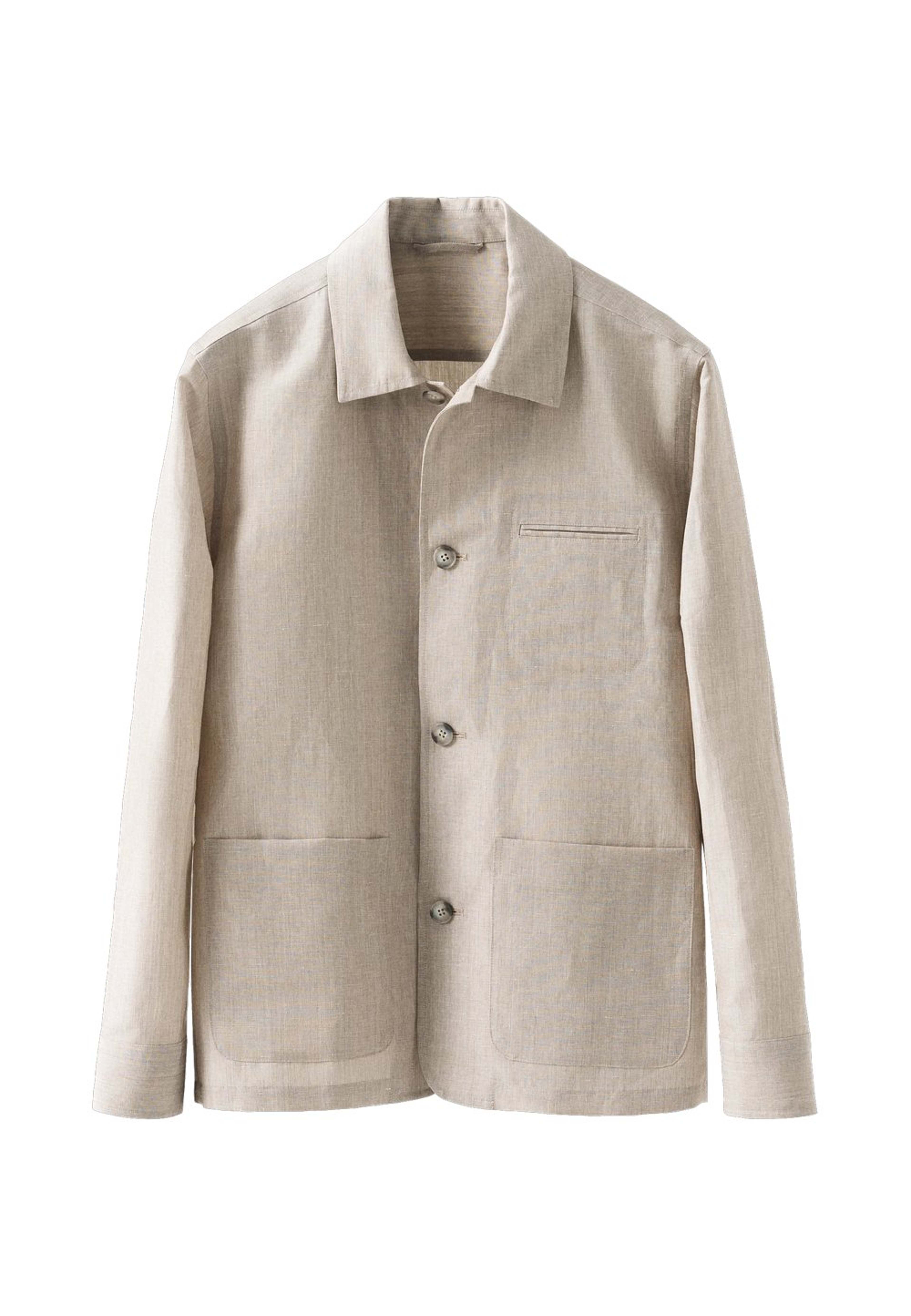 Overshirt I Linne & Bomull