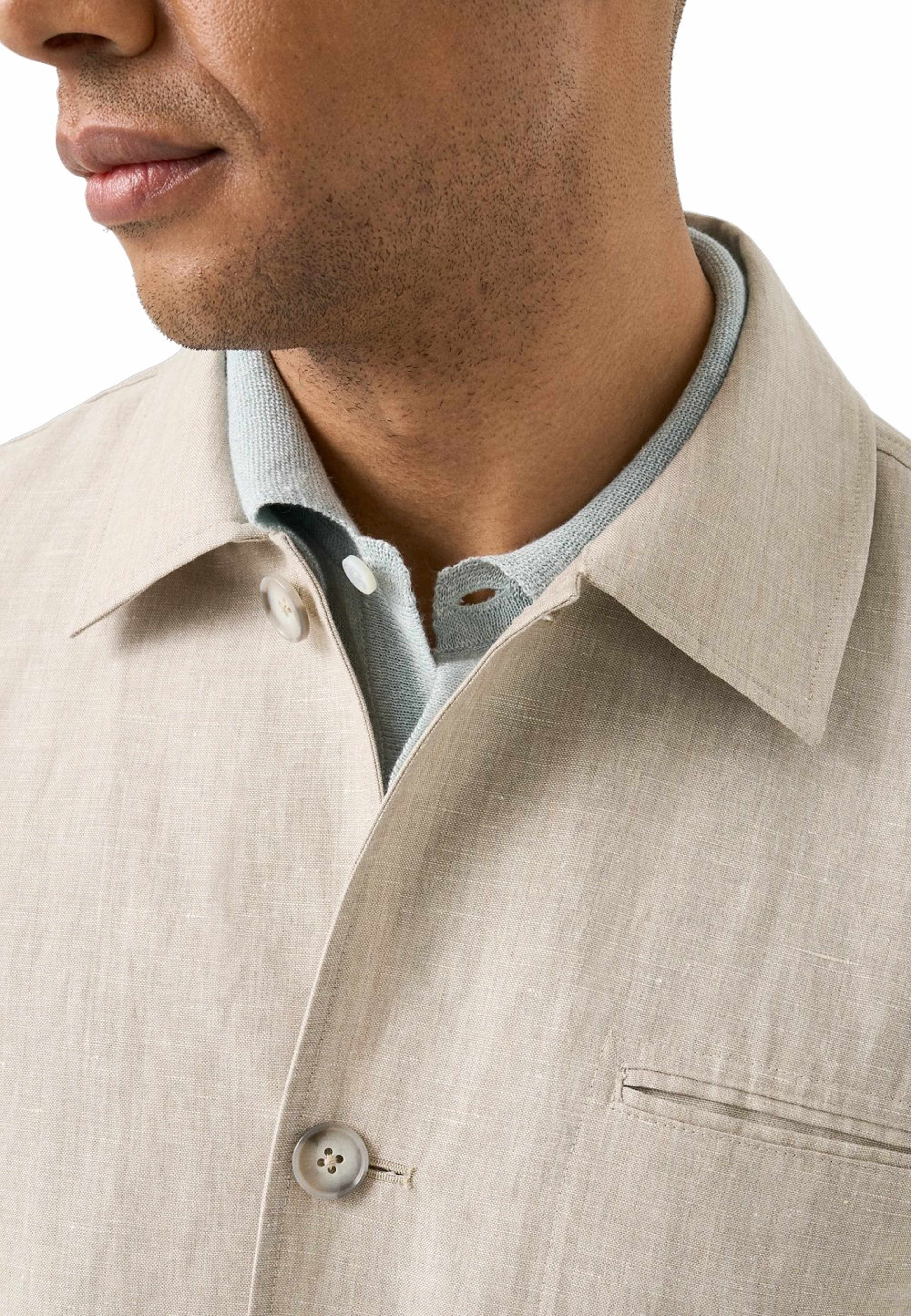 Overshirt I Linne & Bomull