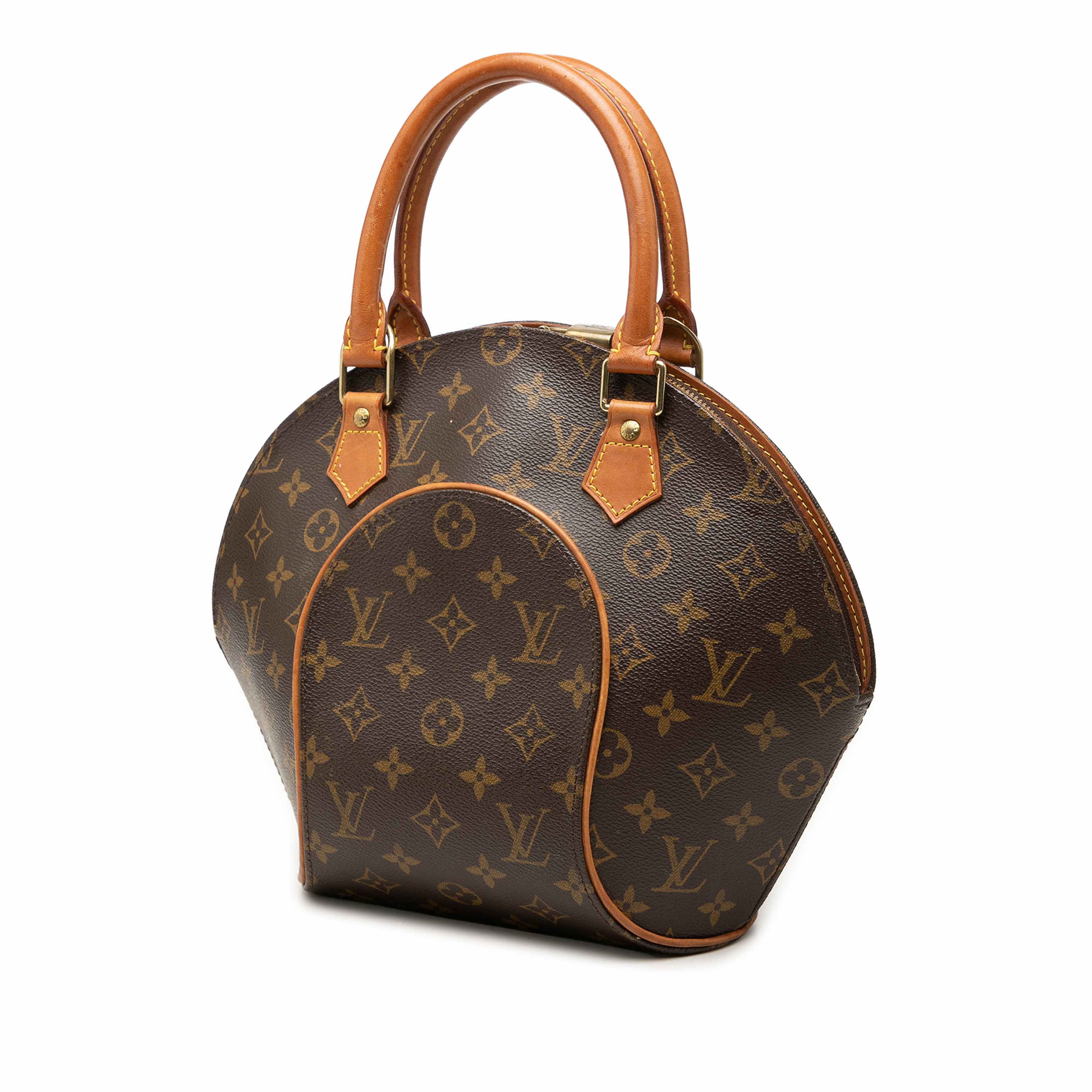 Louis Vuitton Monogram Ellipse Pm, från Luxclusif, i färgen brun. Klicka för att öppna bilden i stort format