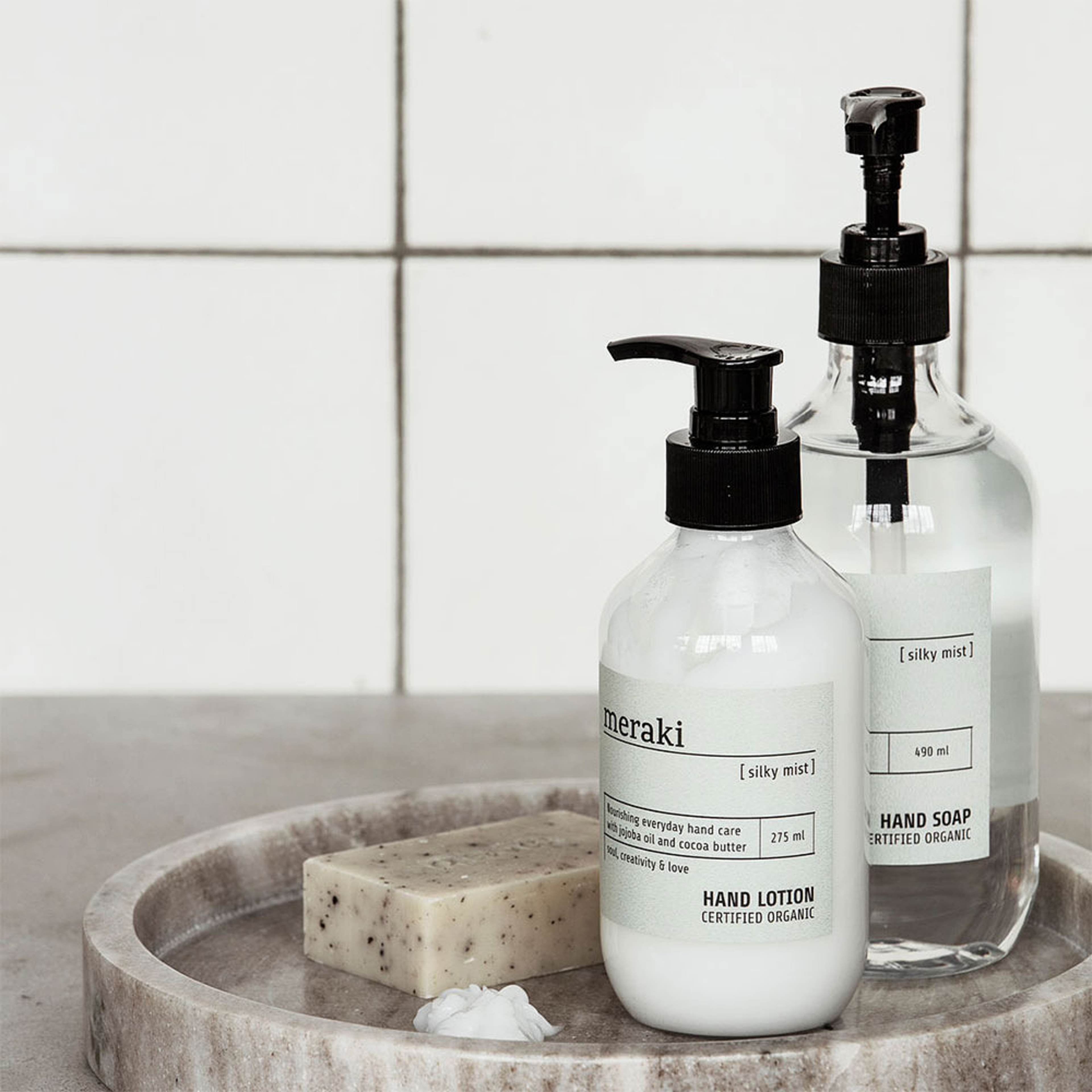 Hand lotion, Silky mist, från Meraki. Klicka för att öppna bilden i stort format