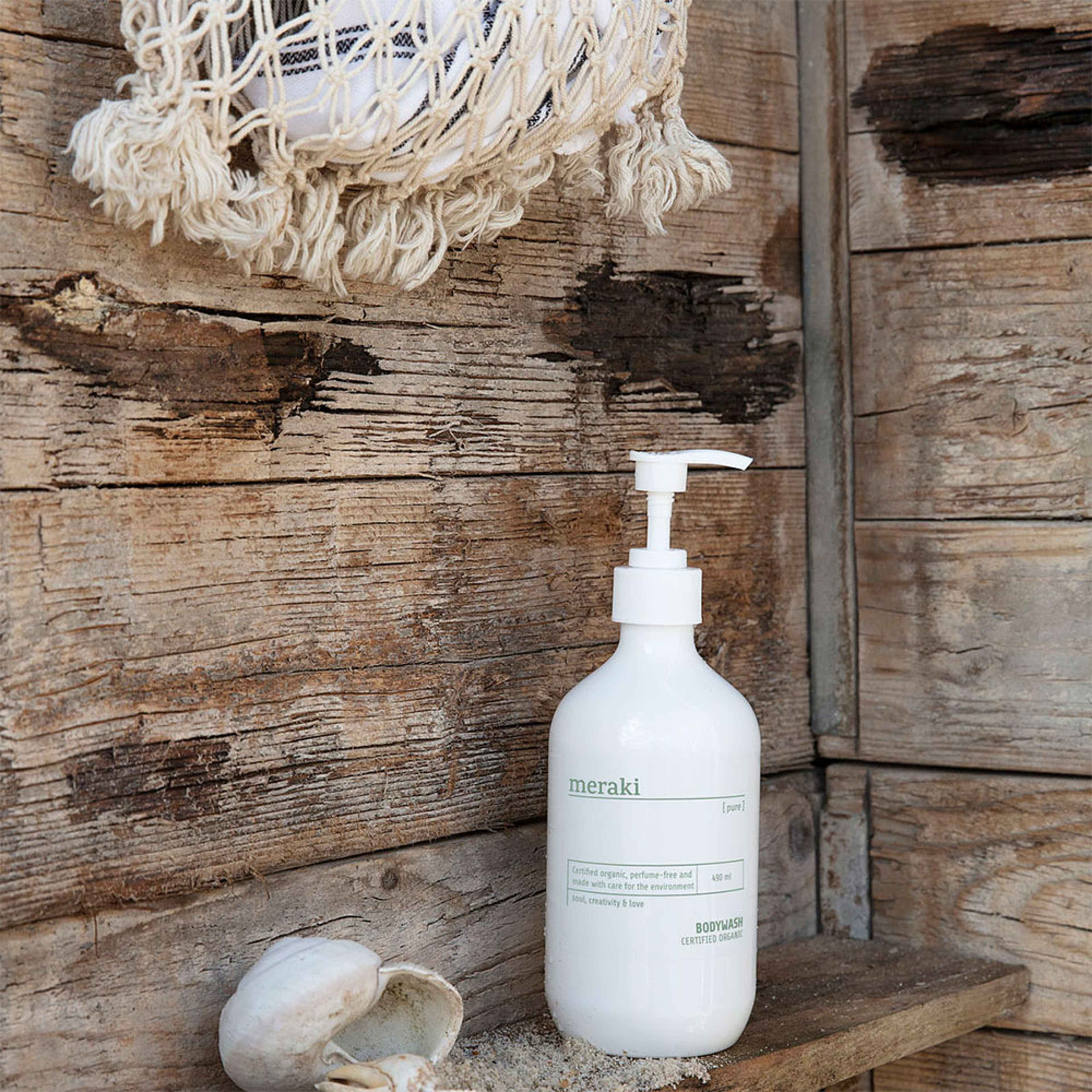 Bodywash, Pure, från Meraki. Klicka för att öppna bilden i stort format