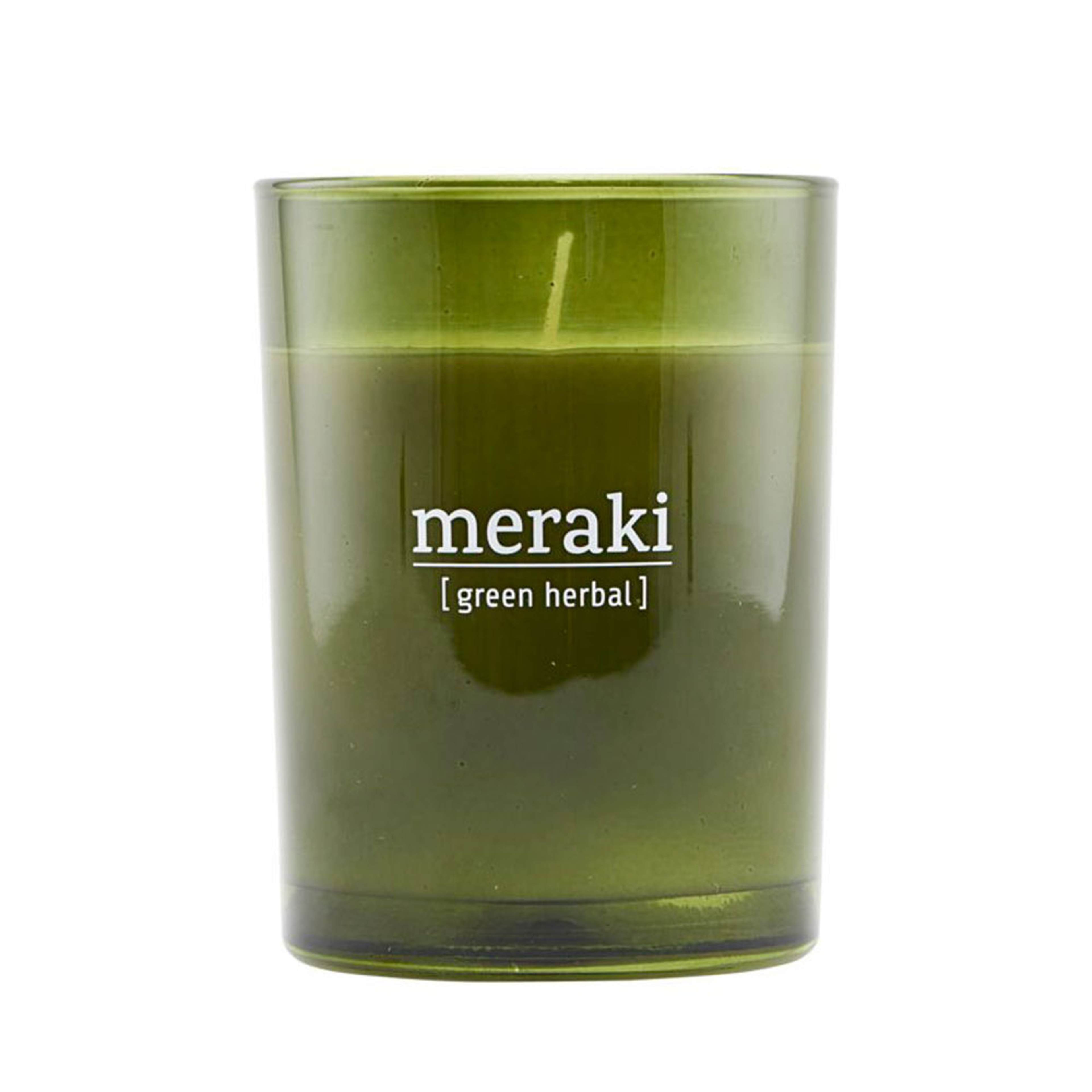 Doftljus, Green Herbal, från Meraki. Klicka för att öppna bilden i stort format