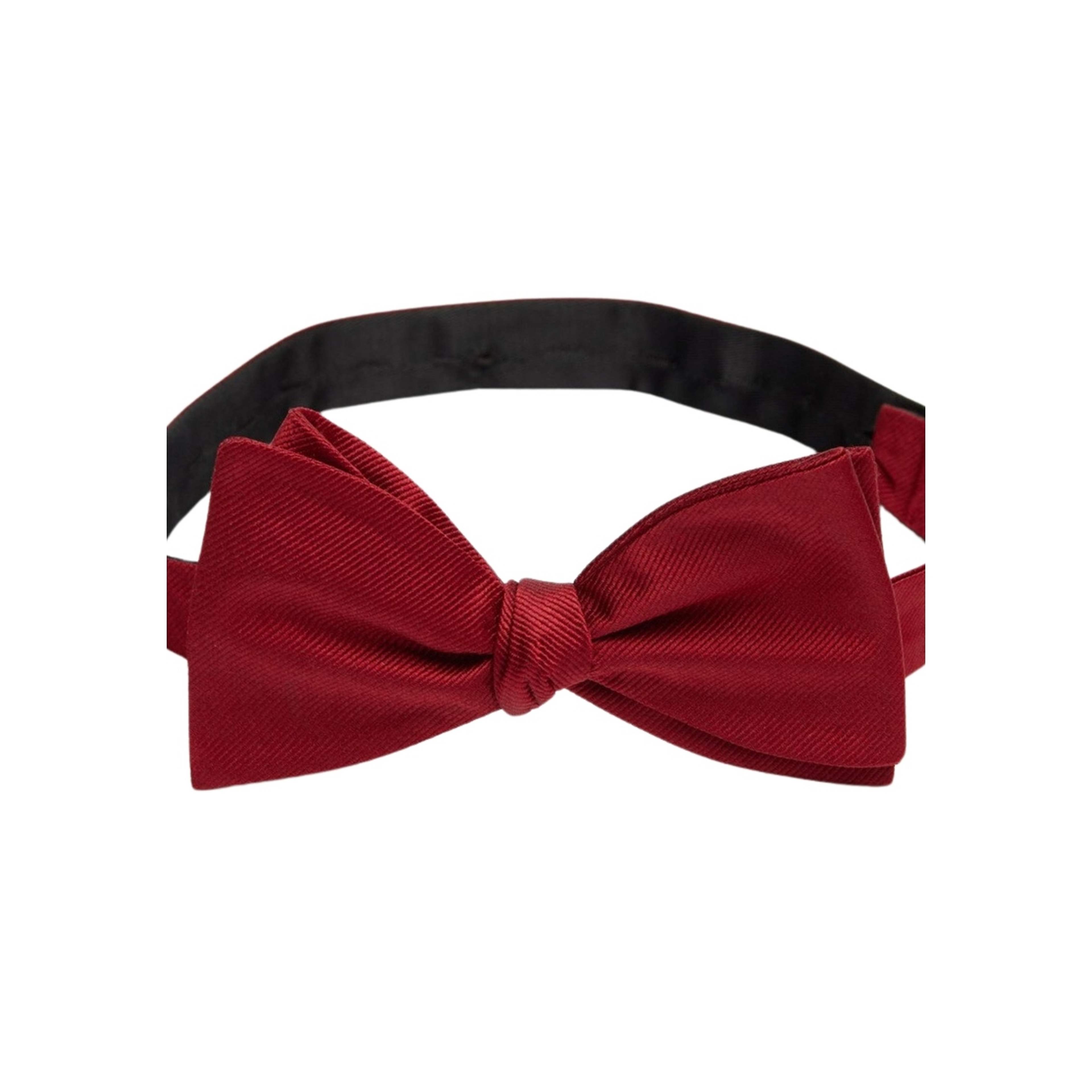 Bow Tie Plain Self Tied