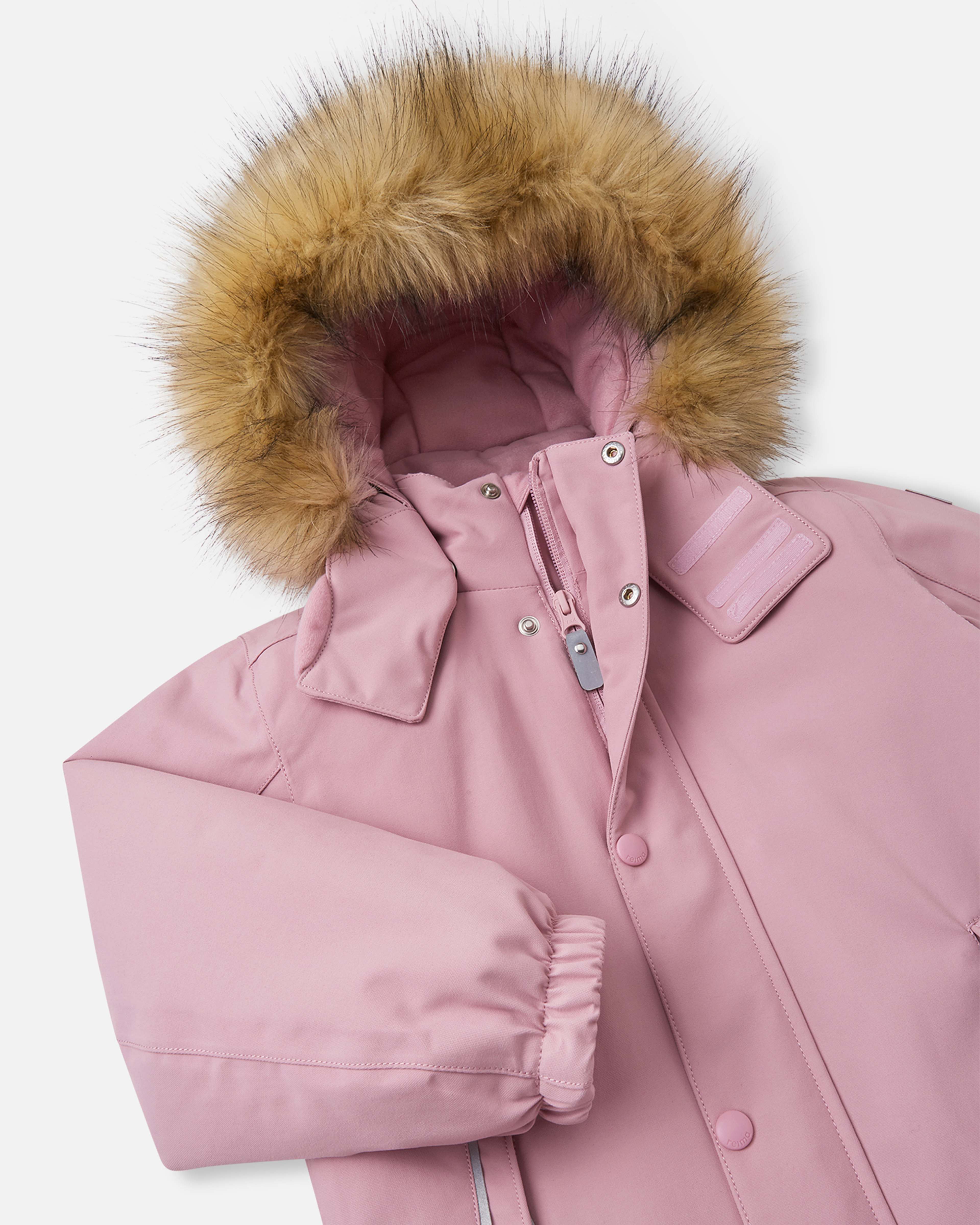 Reimatec Vinteroverall Stavanger, från Reima, i färgen grey pink. Klicka för att öppna bilden i stort format