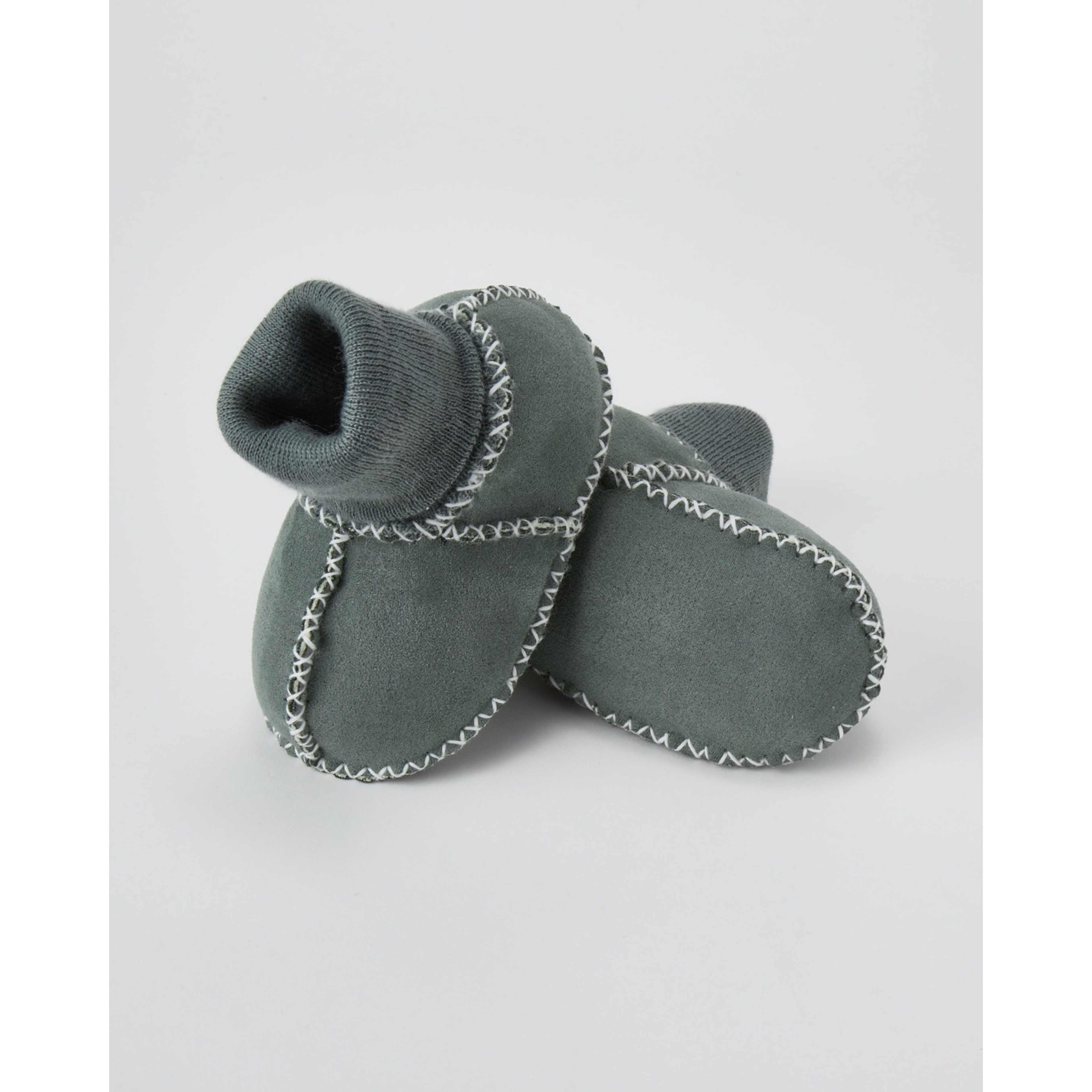 Cosy Mocs, från BabyMocs, i färgen green. Klicka för att öppna bilden i stort format