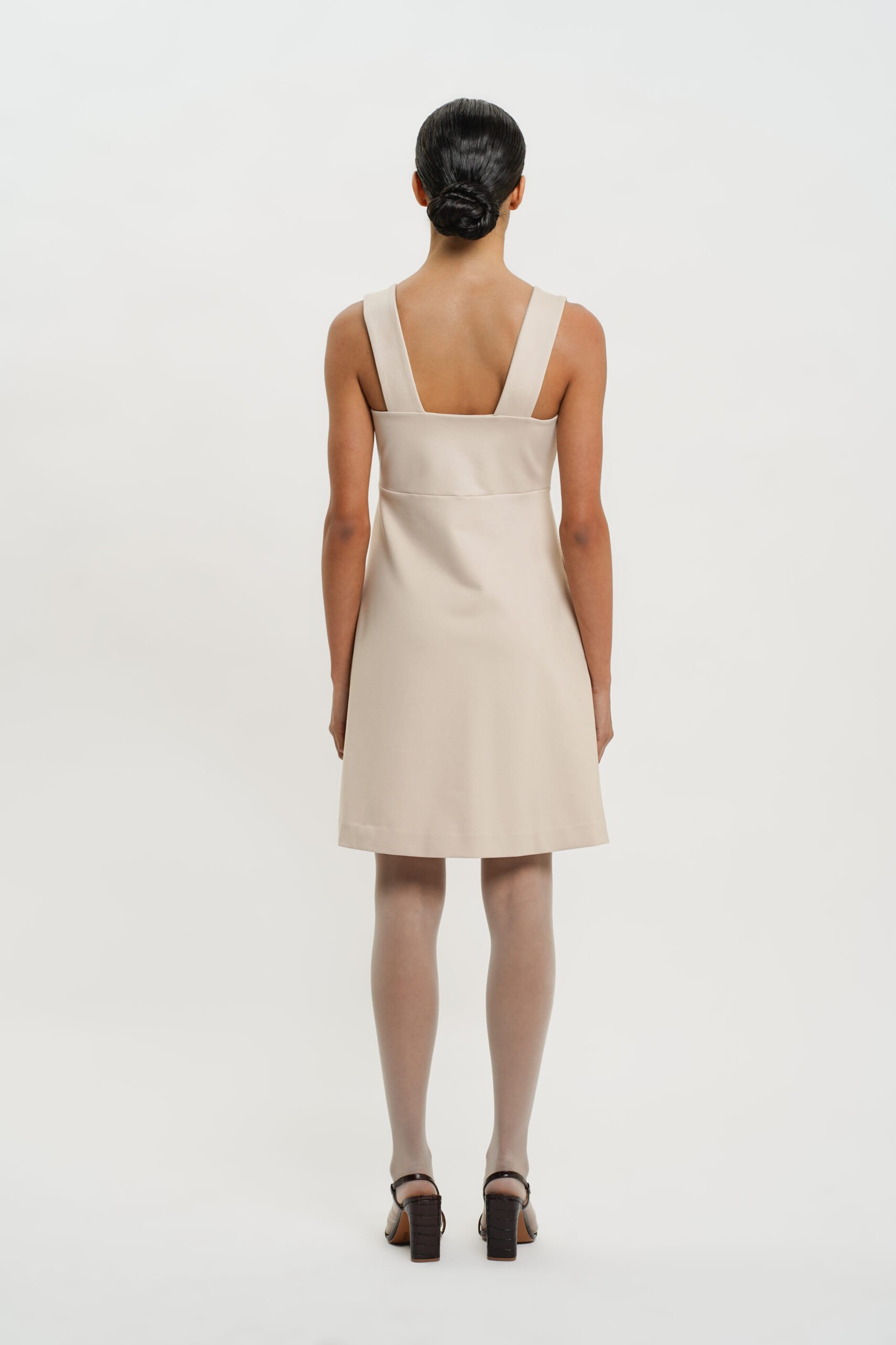 Babette Dress - Greige