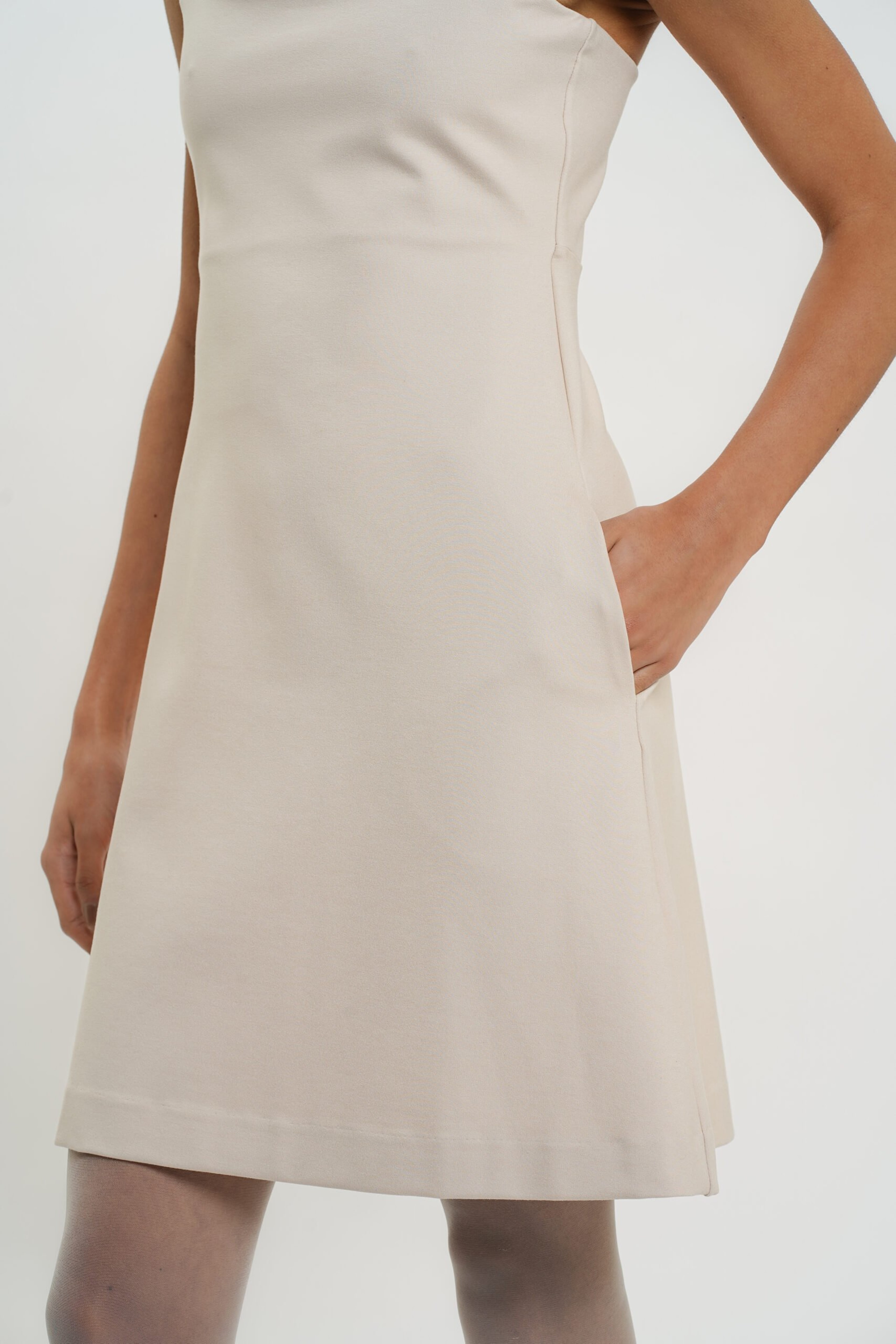 Babette Dress - Greige