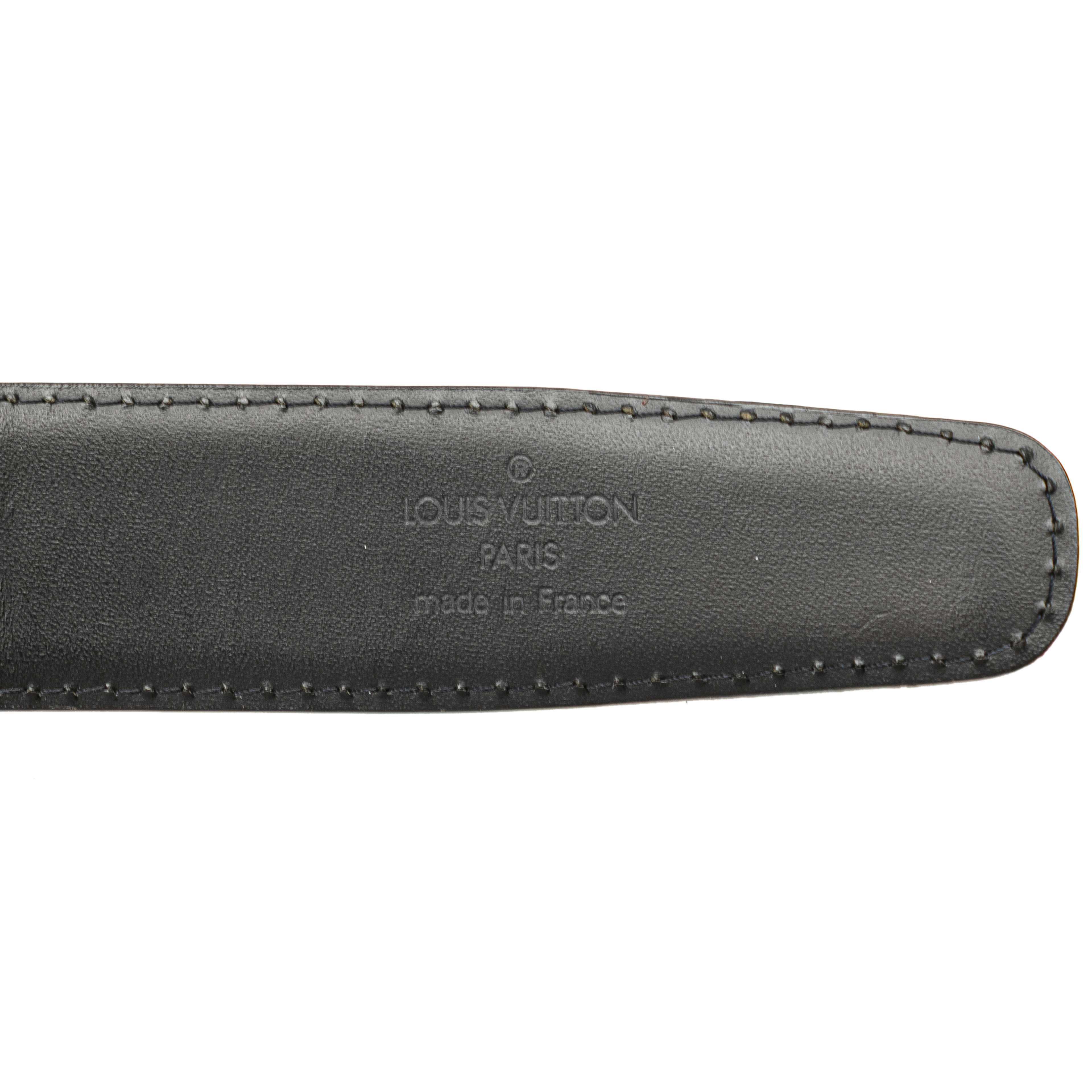 Louis Vuitton Epi Ceinture Belt, från Luxclusif, i färgen black. Klicka för att öppna bilden i stort format