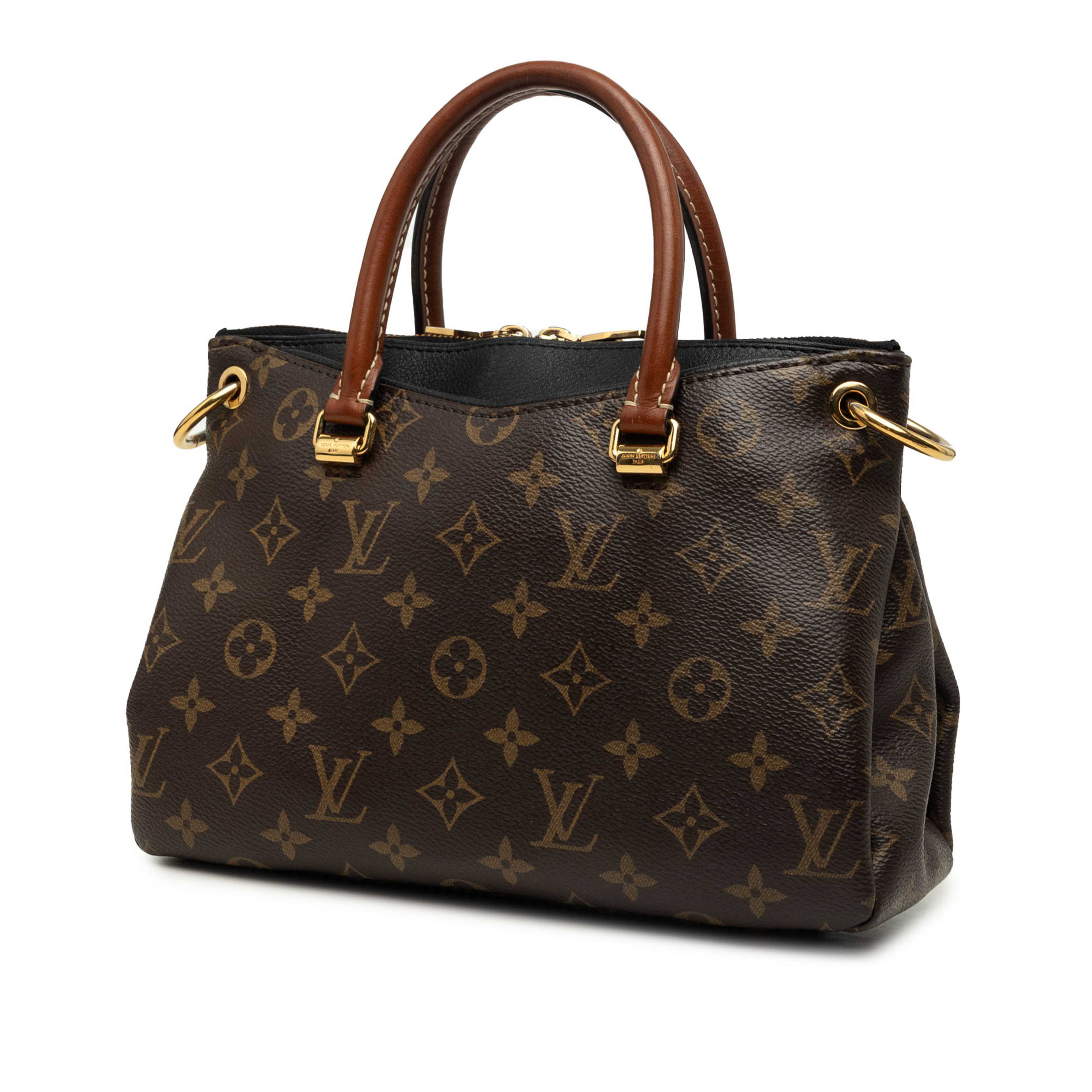 Louis Vuitton Monogram Pallas Bb, från Luxclusif, i färgen brun. Klicka för att öppna bilden i stort format