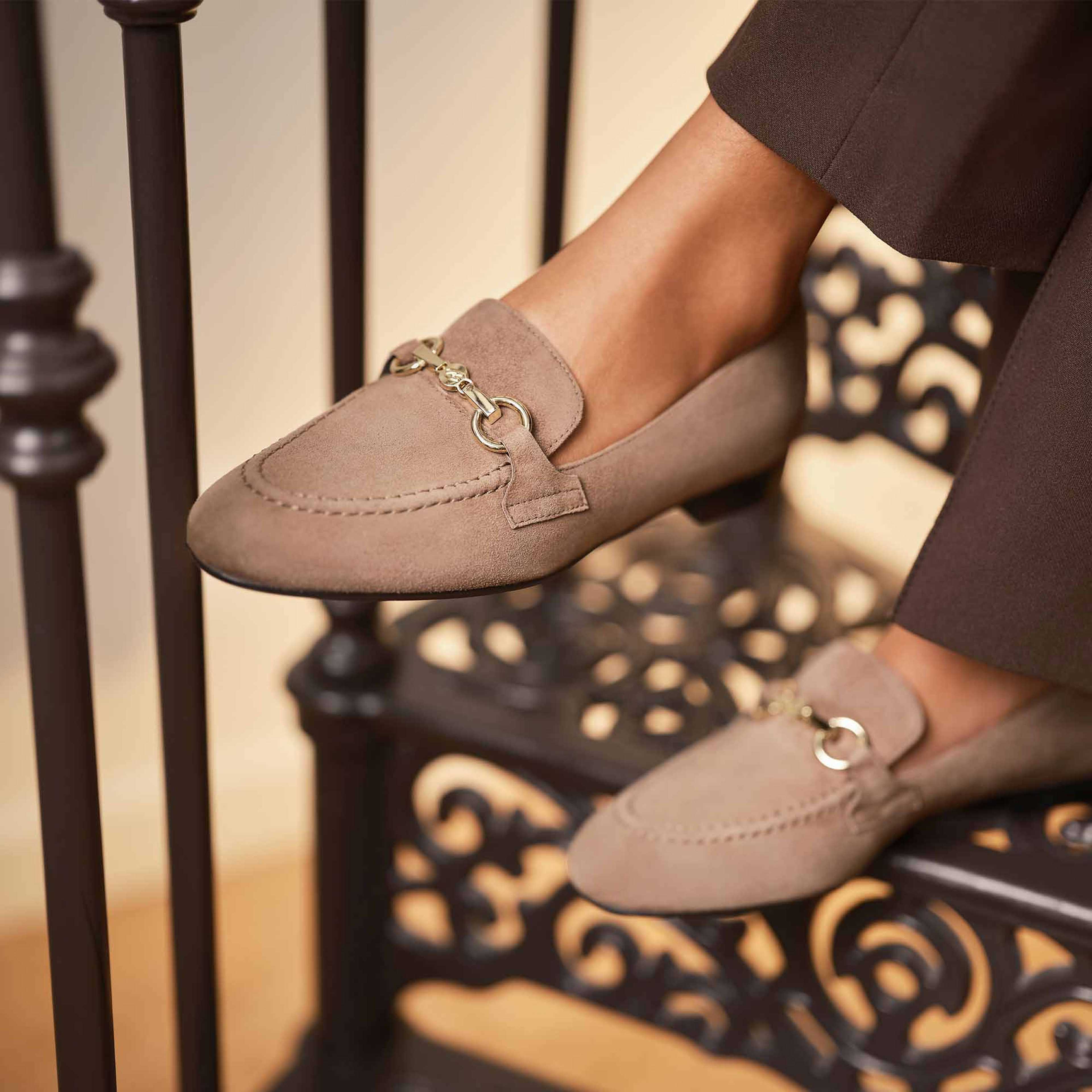 Vendôme Läder/mocka Loafers