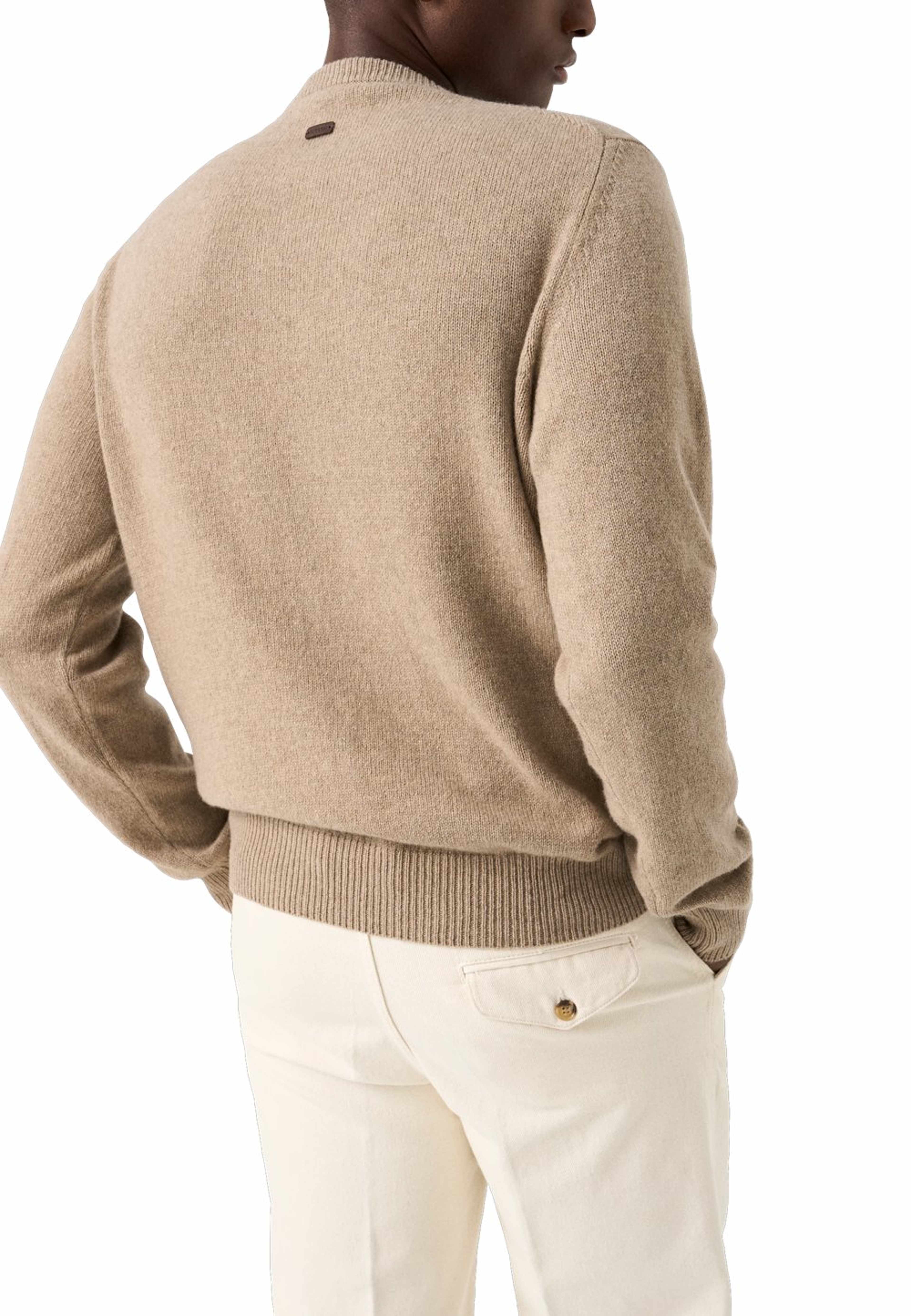 Stickad Crew Neck