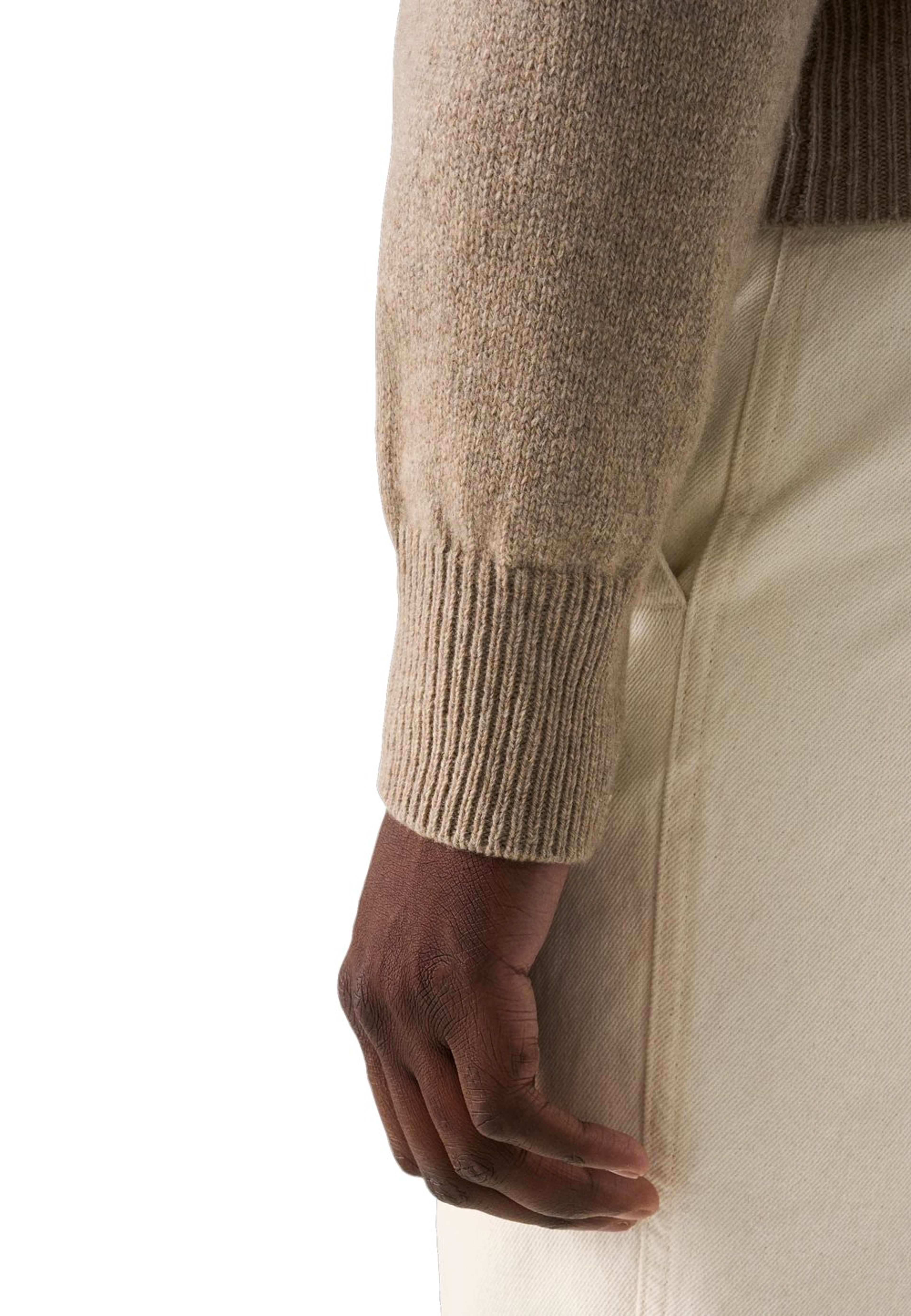 Stickad Crew Neck