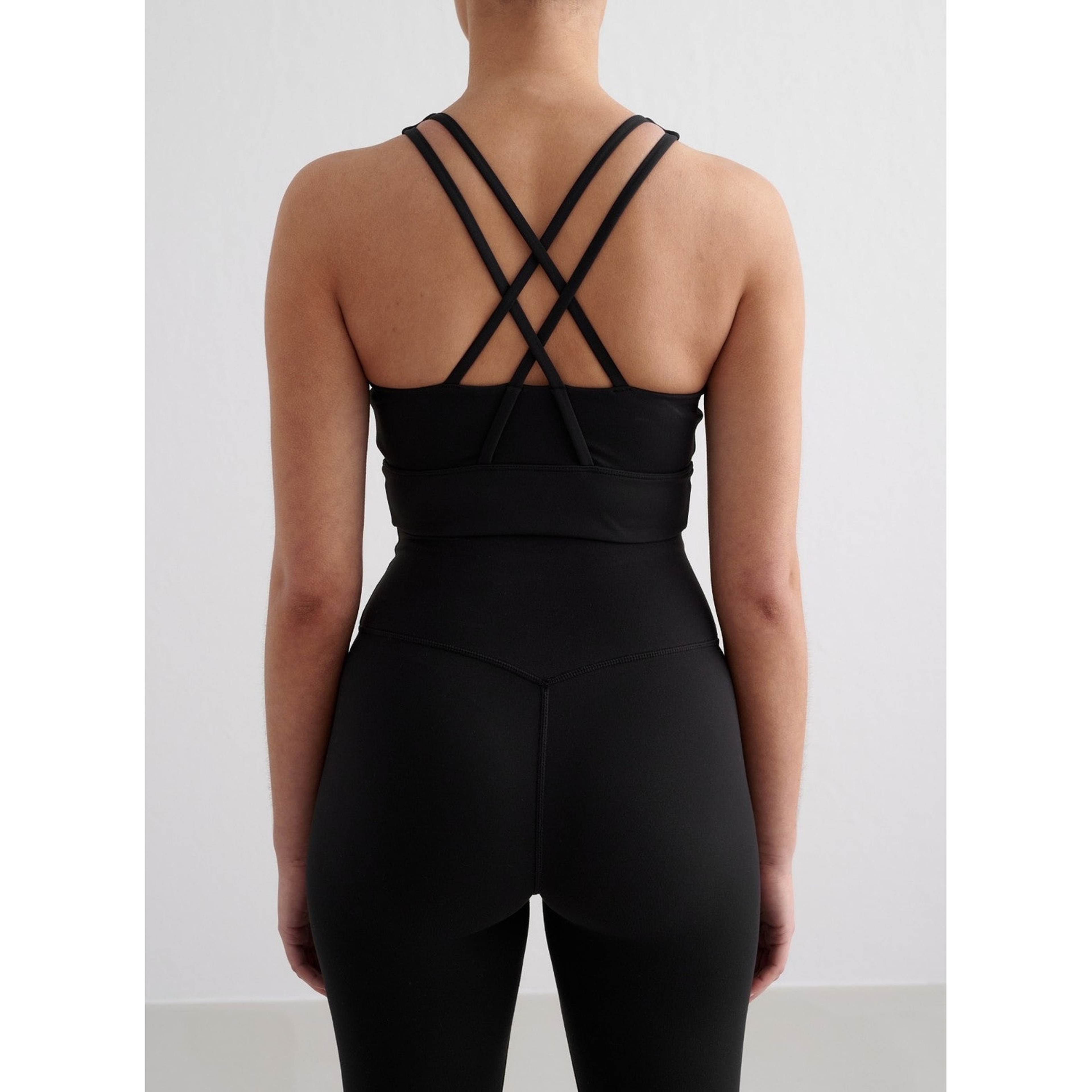 Black Sense Sports Bra