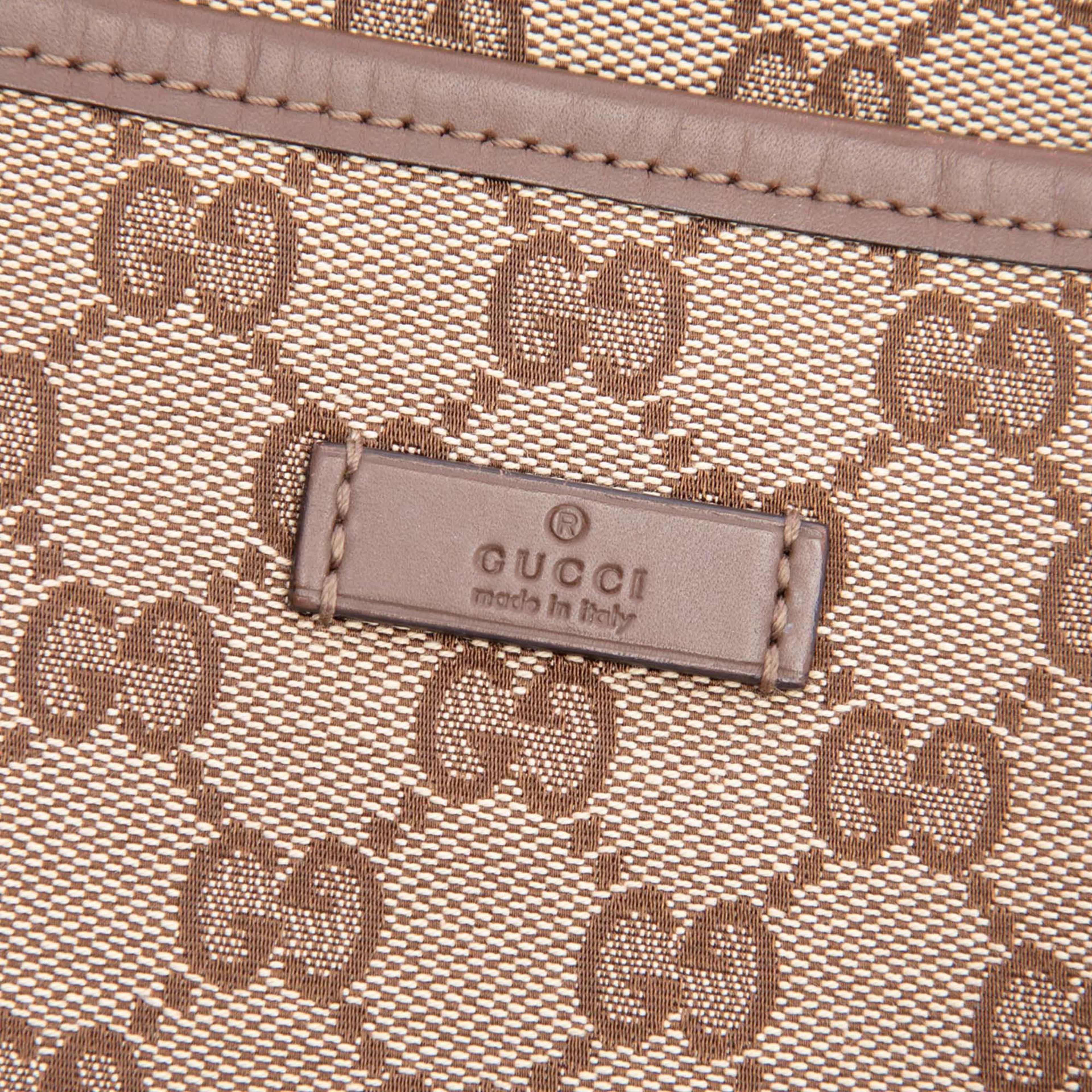Gucci Gg Canvas Joy Convertible Tote, från Luxclusif, i färgen beige. Klicka för att öppna bilden i stort format