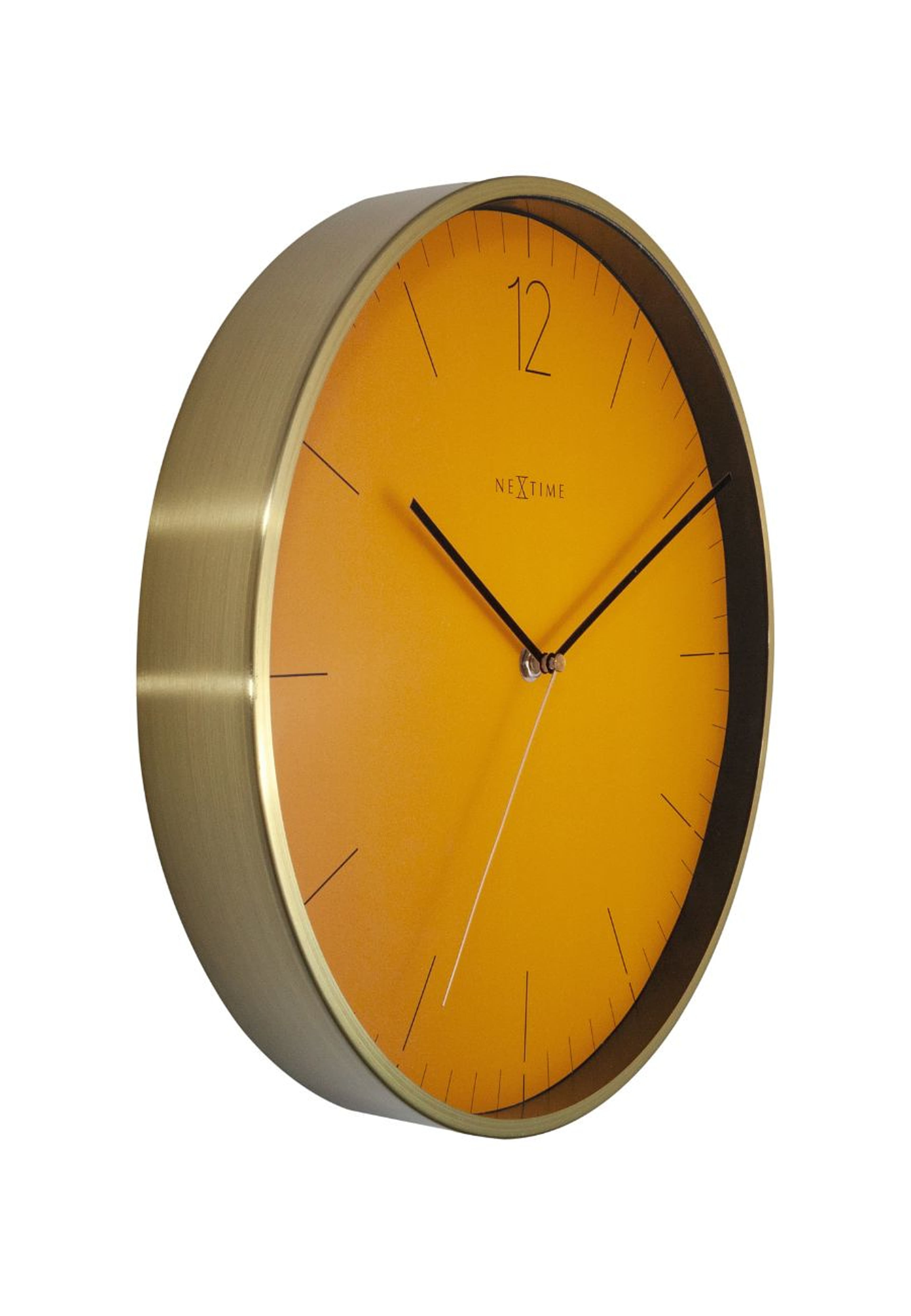 Väggklocka Essential Gold ø34cm