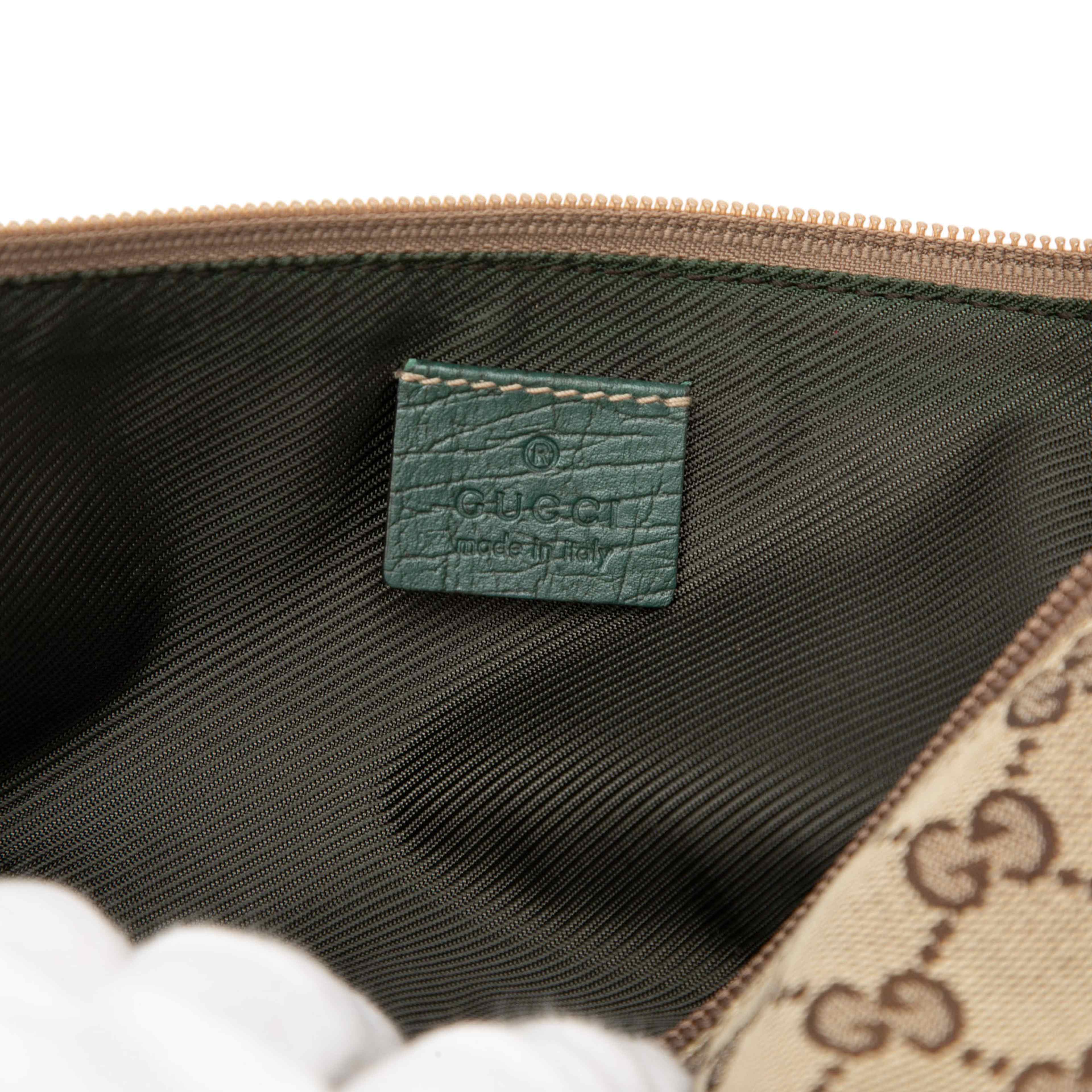 Gucci Gg Canvas Web Boat, från Luxclusif, i färgen beige. Klicka för att öppna bilden i stort format