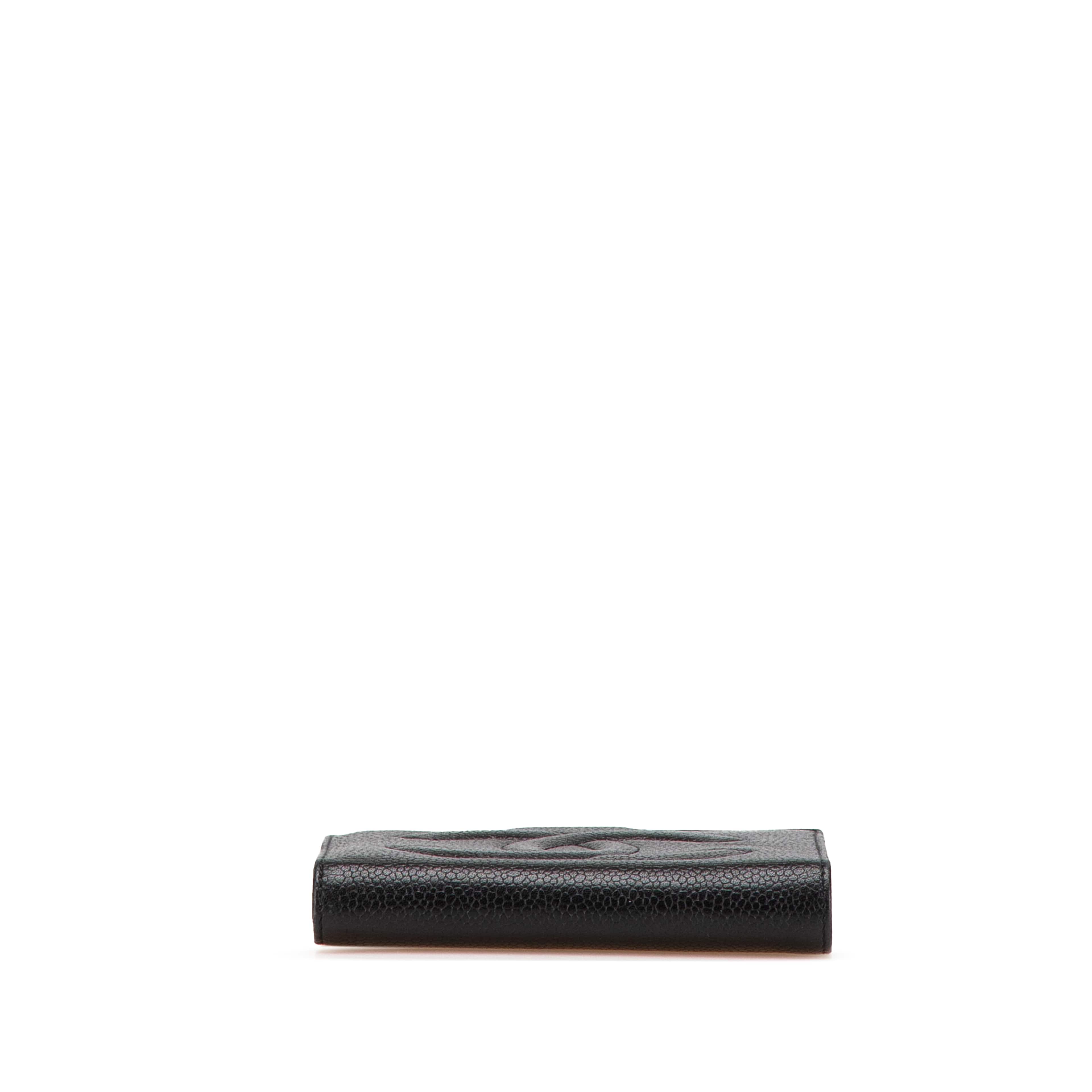 Chanel Cc Caviar French Small Wallet