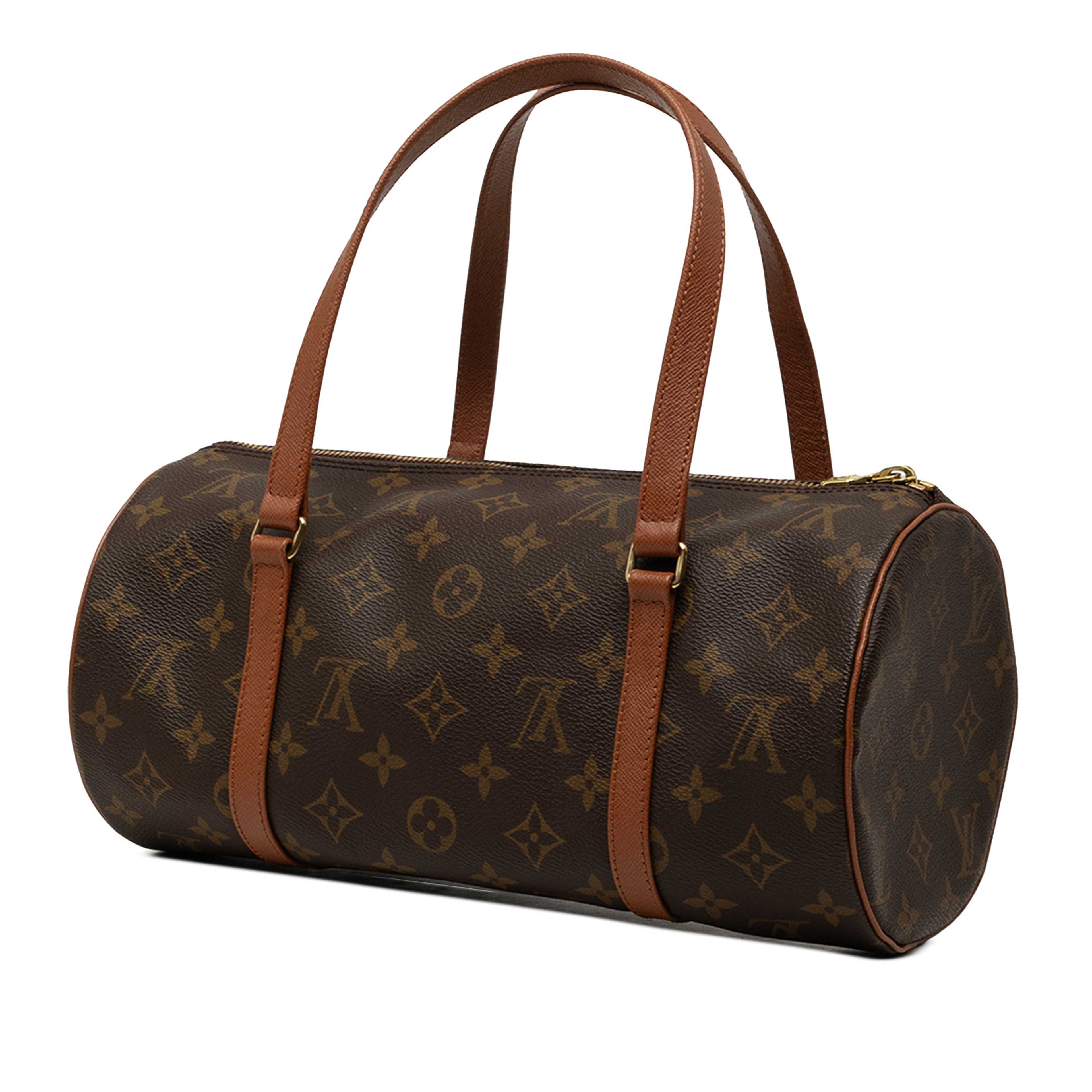 Louis Vuitton Monogram Papillon 30, från Luxclusif, i färgen brun. Klicka för att öppna bilden i stort format