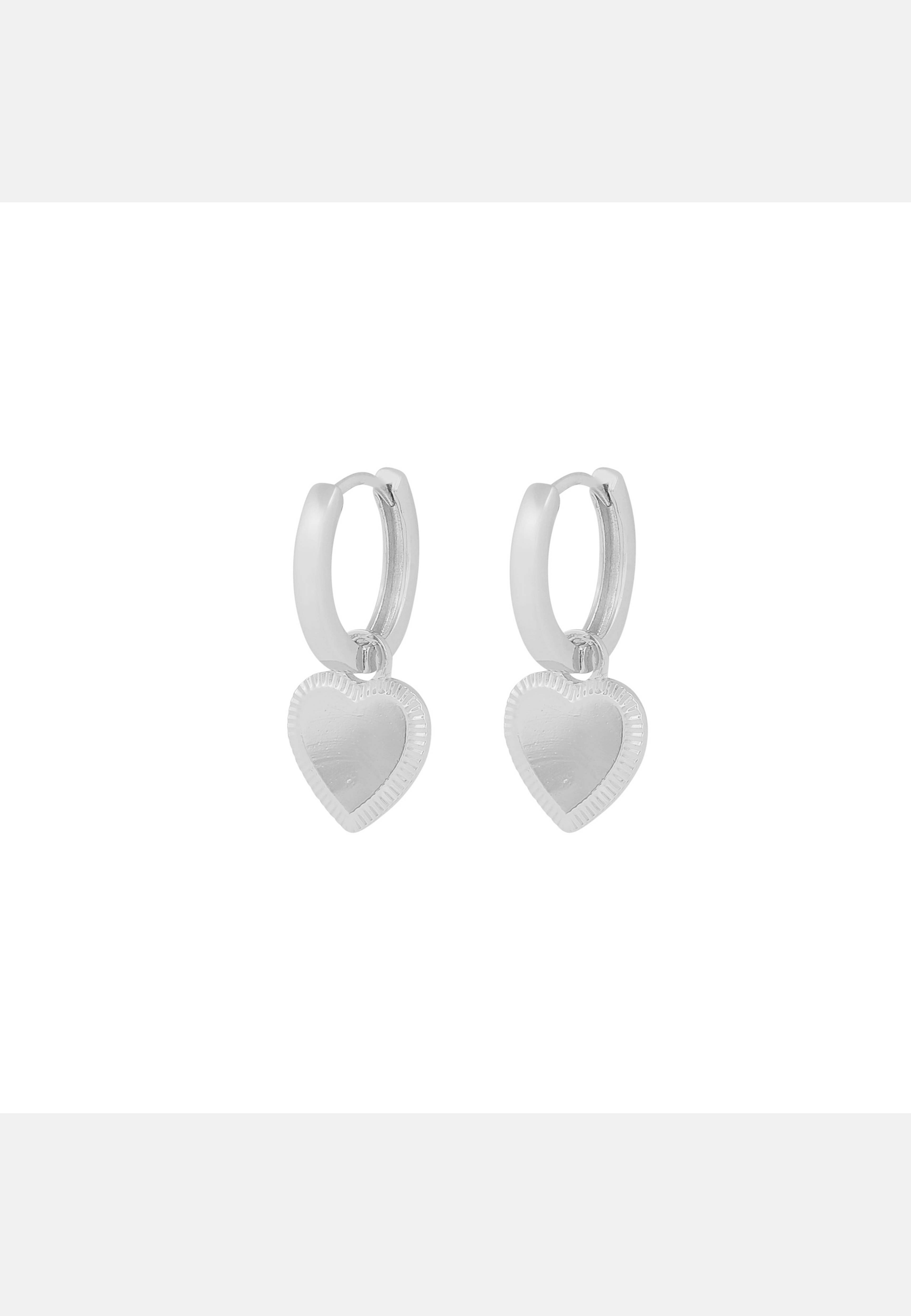 Rule Heart Pendant Ear, från SNÖ of Sweden, i färgen plain s. Klicka för att öppna bilden i stort format
