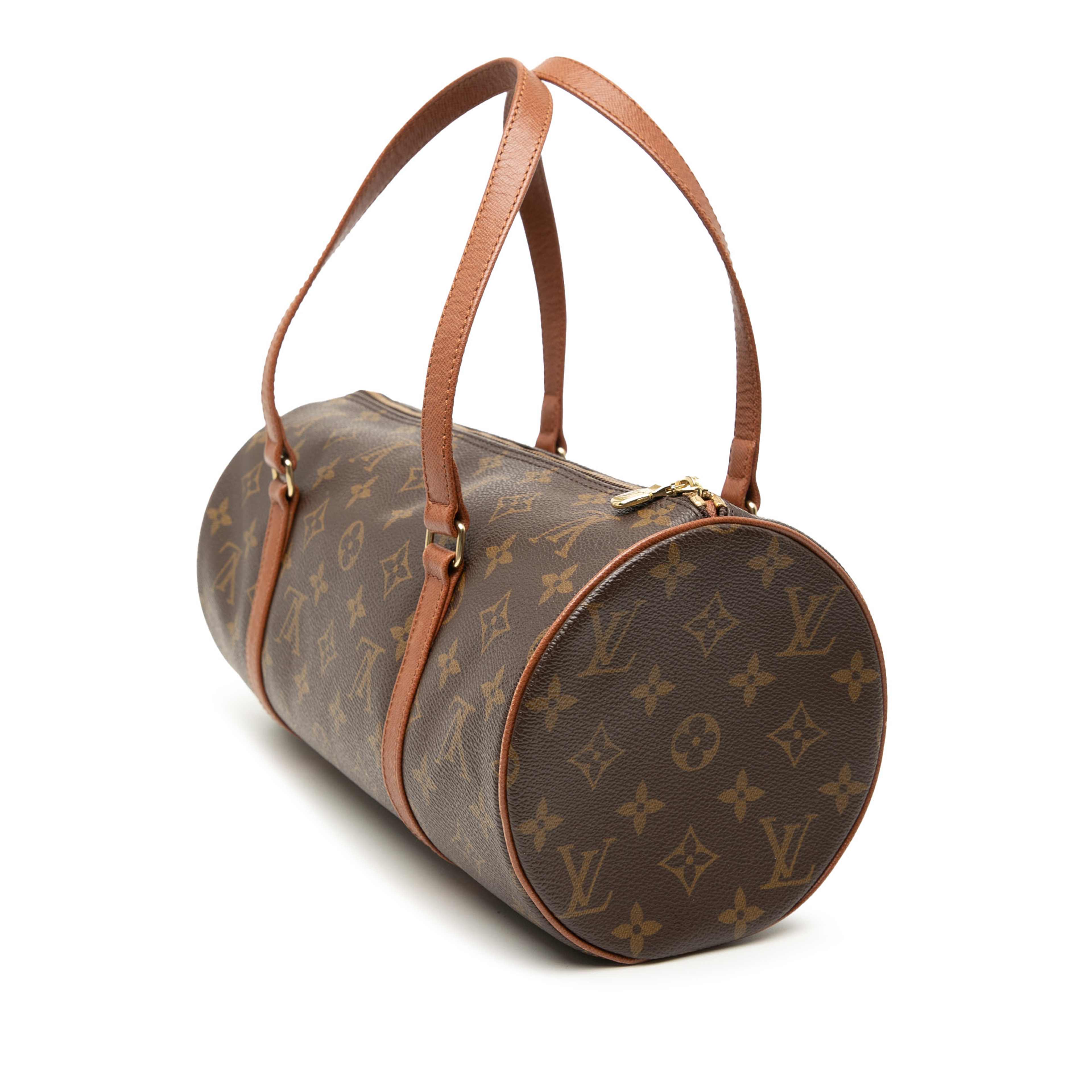 Louis Vuitton Monogram Papillon 30, från Luxclusif, i färgen brun. Klicka för att öppna bilden i stort format
