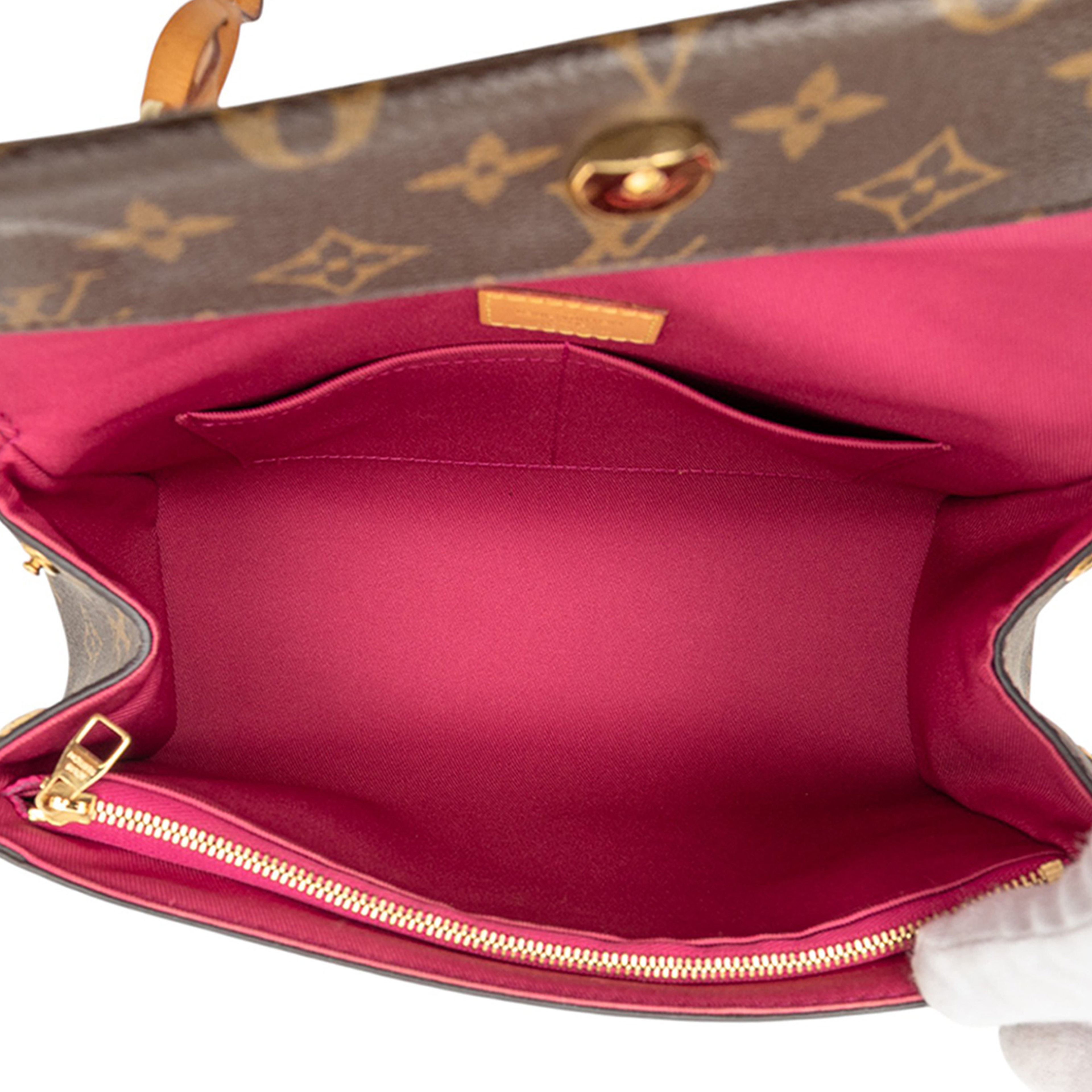 Louis Vuitton Monogram Cluny Bb, från Luxclusif, i färgen brown. Klicka för att öppna bilden i stort format