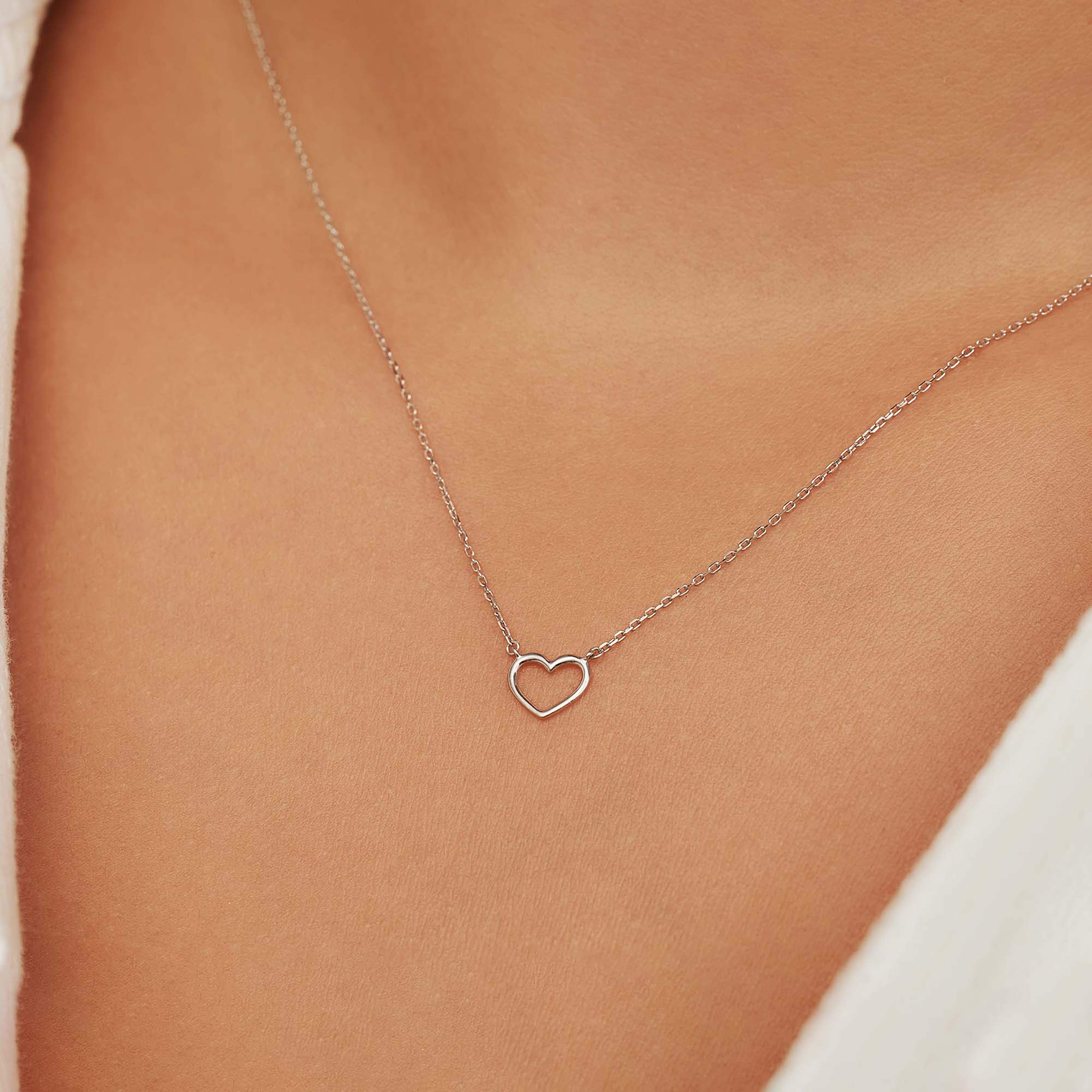 Isabel Bernard 14 Karat White Gold Necklace