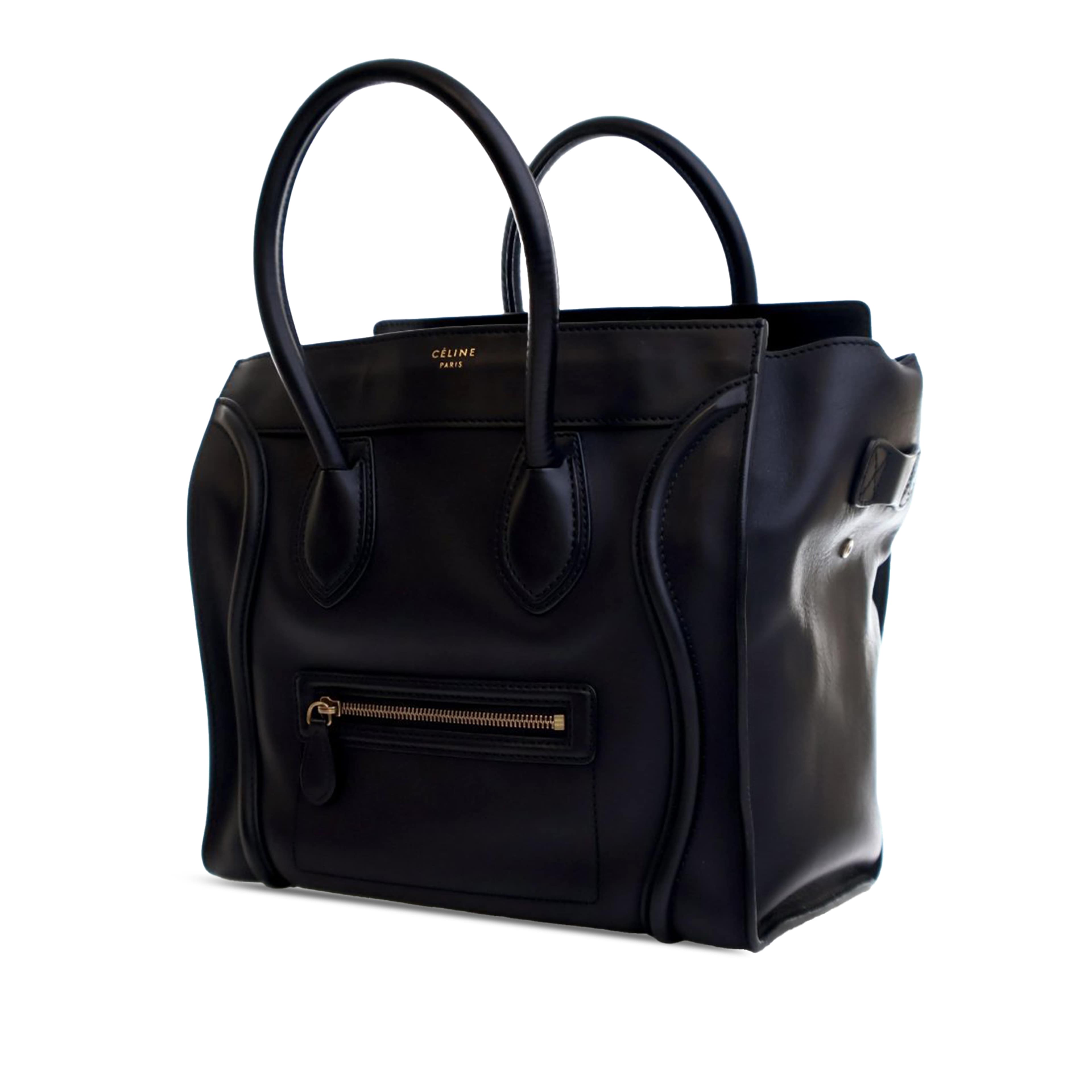 Celine Mini Calfskin Luggage Tote