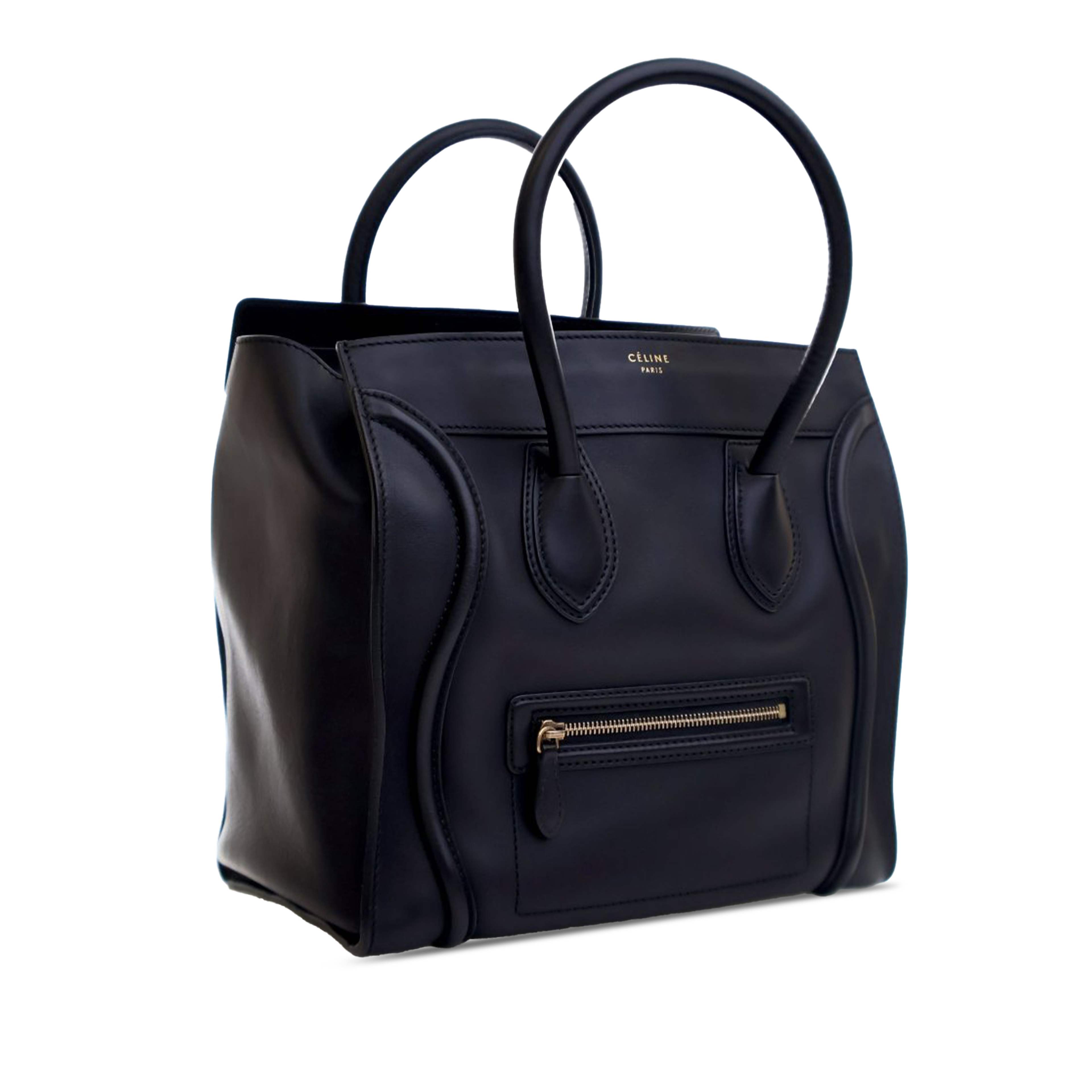Celine Mini Calfskin Luggage Tote